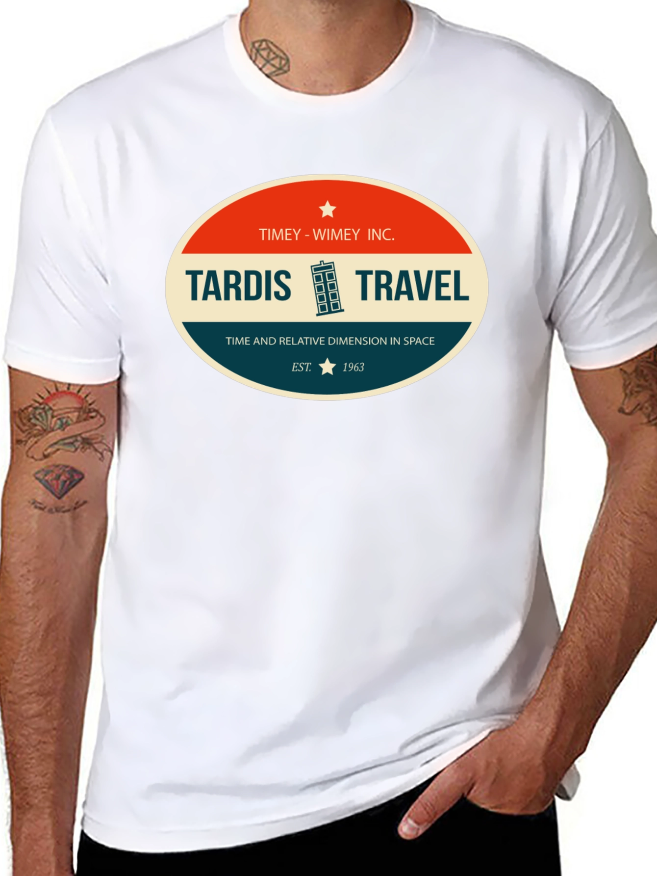 TARDIS Travel Graphic T-Shirt
