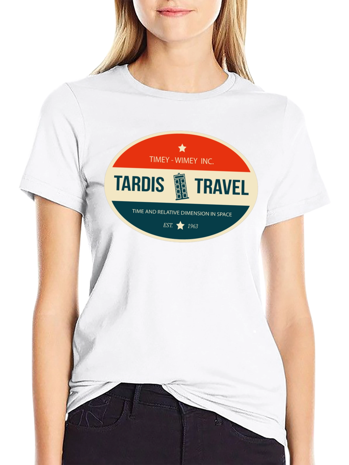 TARDIS Travel Graphic T-Shirt