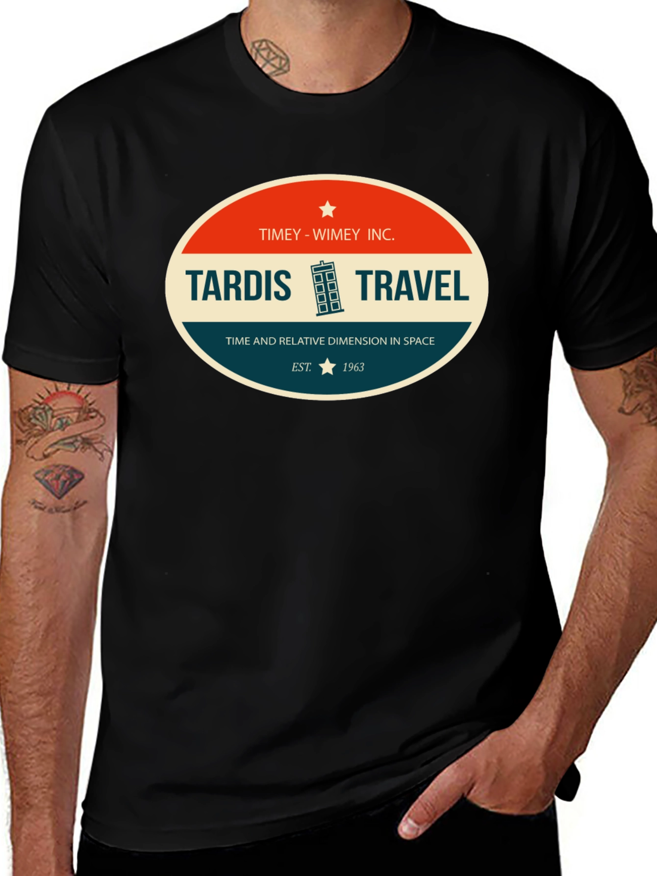 TARDIS Travel Graphic T-Shirt