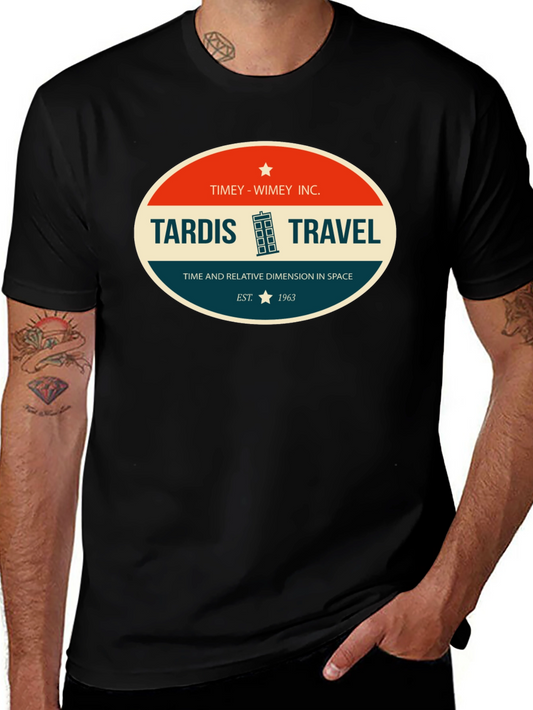 TARDIS Travel Graphic T-Shirt