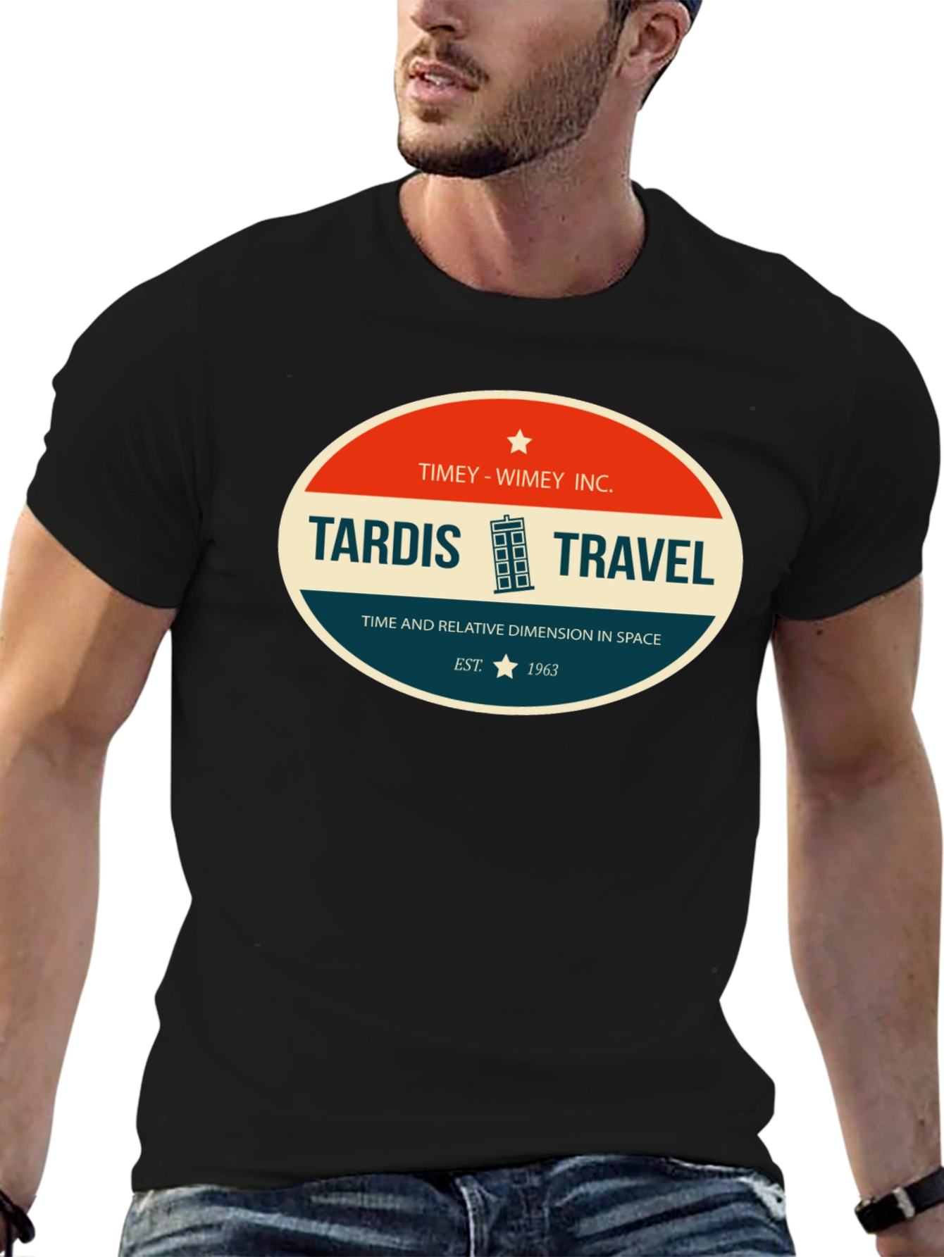 TARDIS Travel Graphic T-Shirt