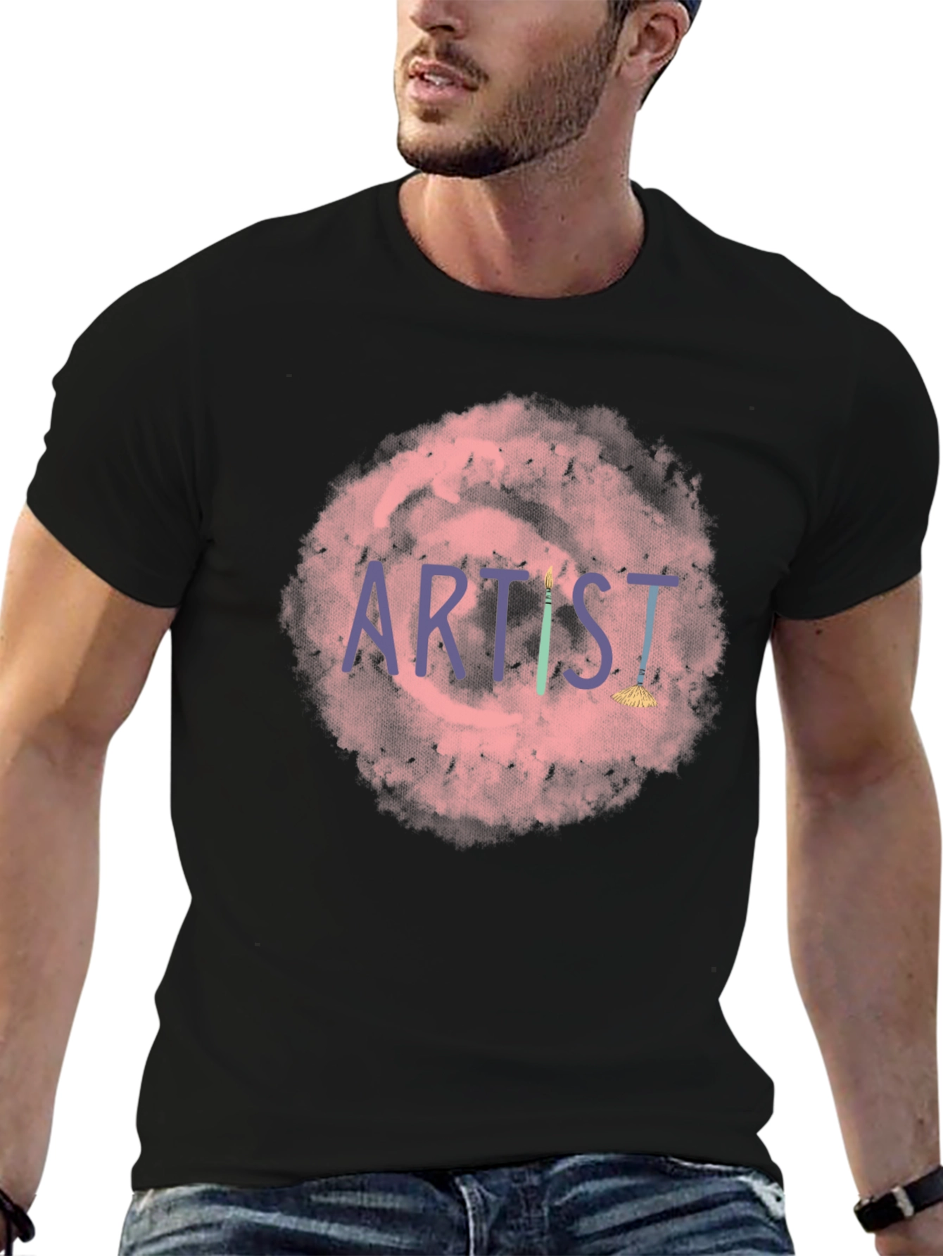 Artist T-Shirt - Creative Graphic Tee