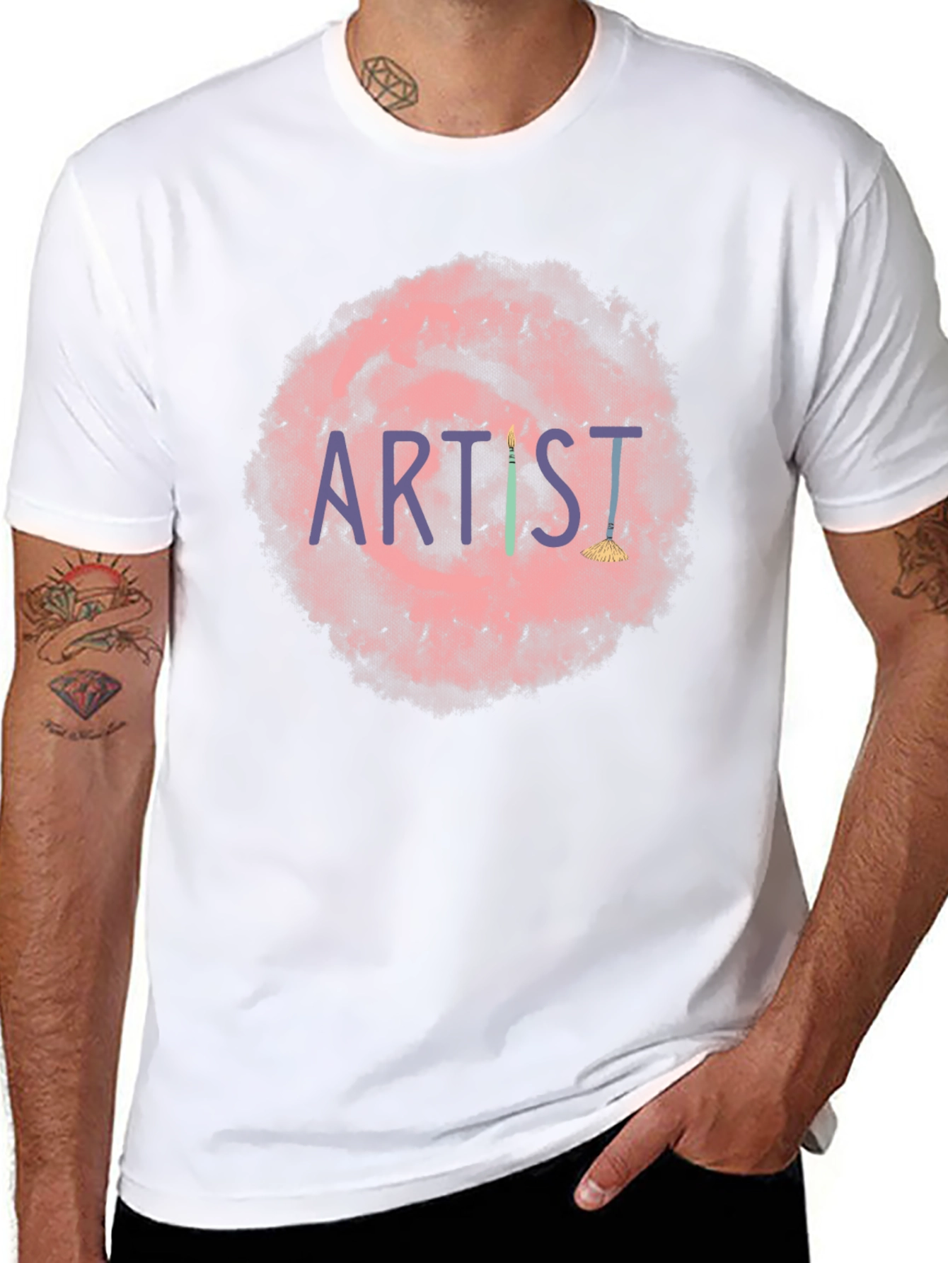 Artist T-Shirt - Creative Graphic Tee