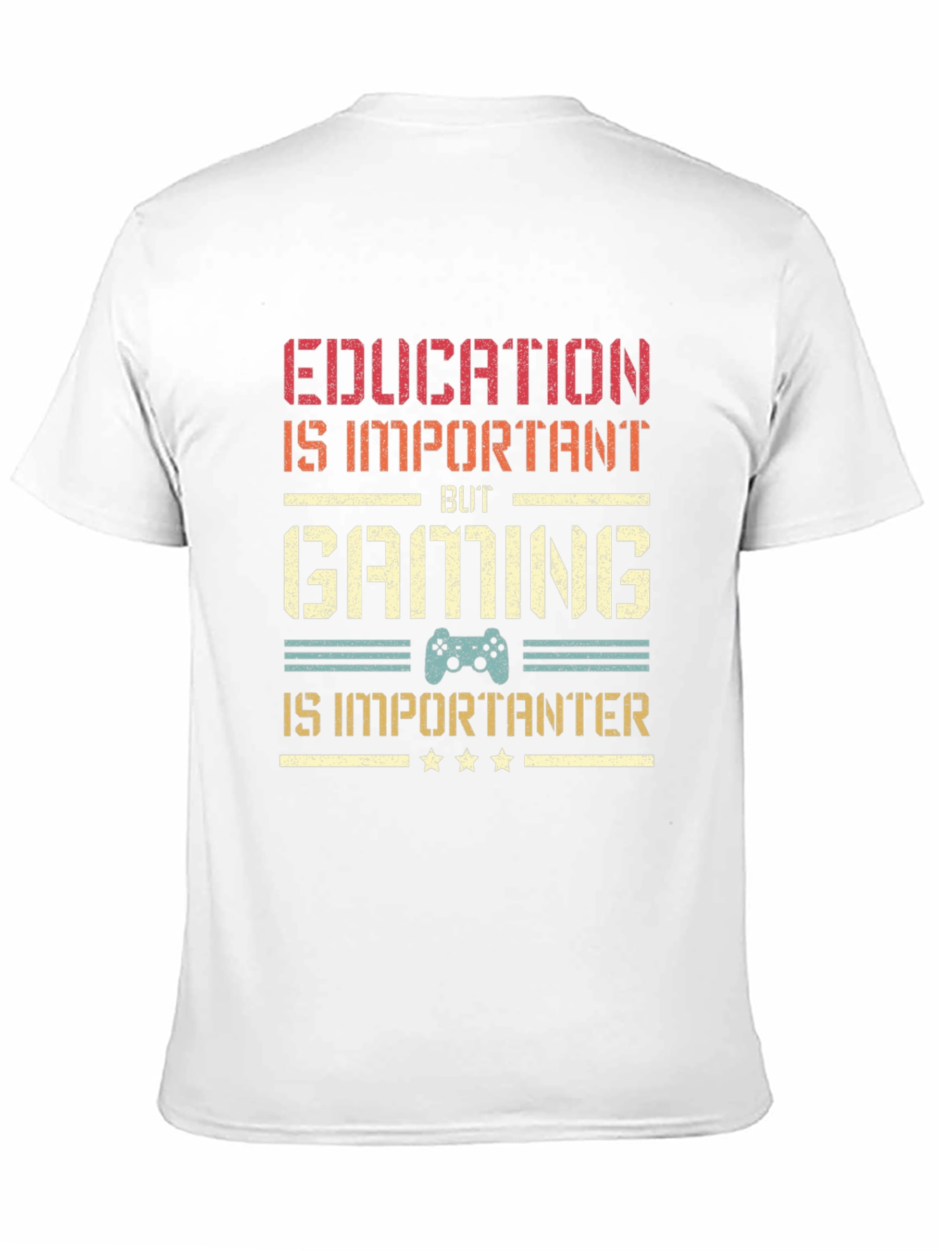 Gaming is Importanter T-Shirt - Gamer Gift