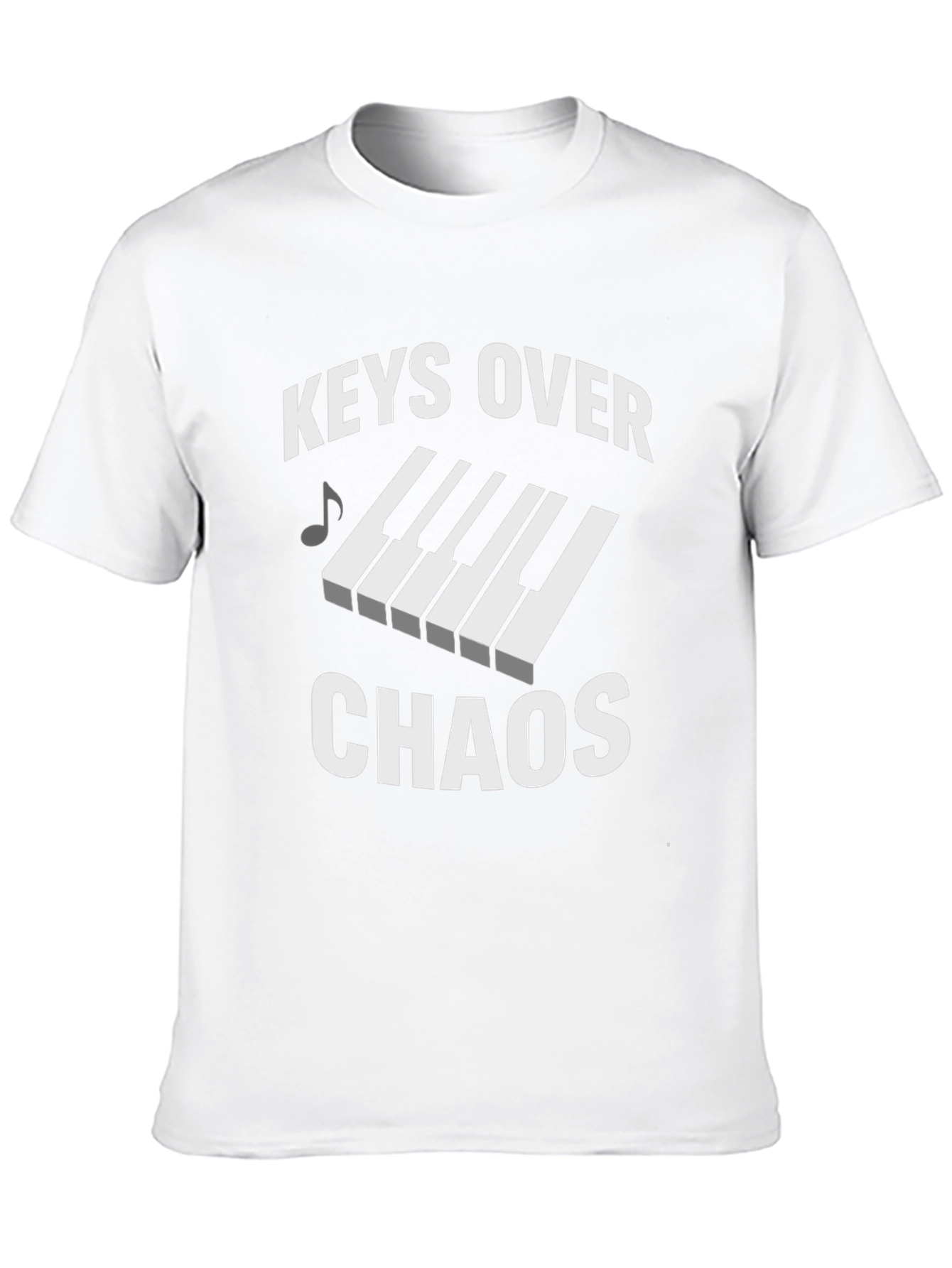 Keys Over Chaos Graphic T-Shirt