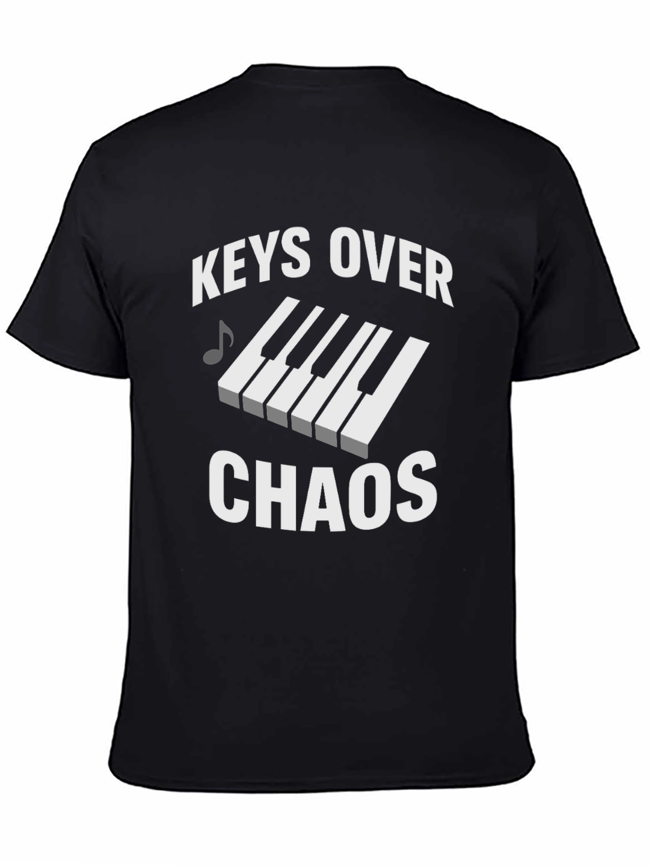 Keys Over Chaos Graphic T-Shirt