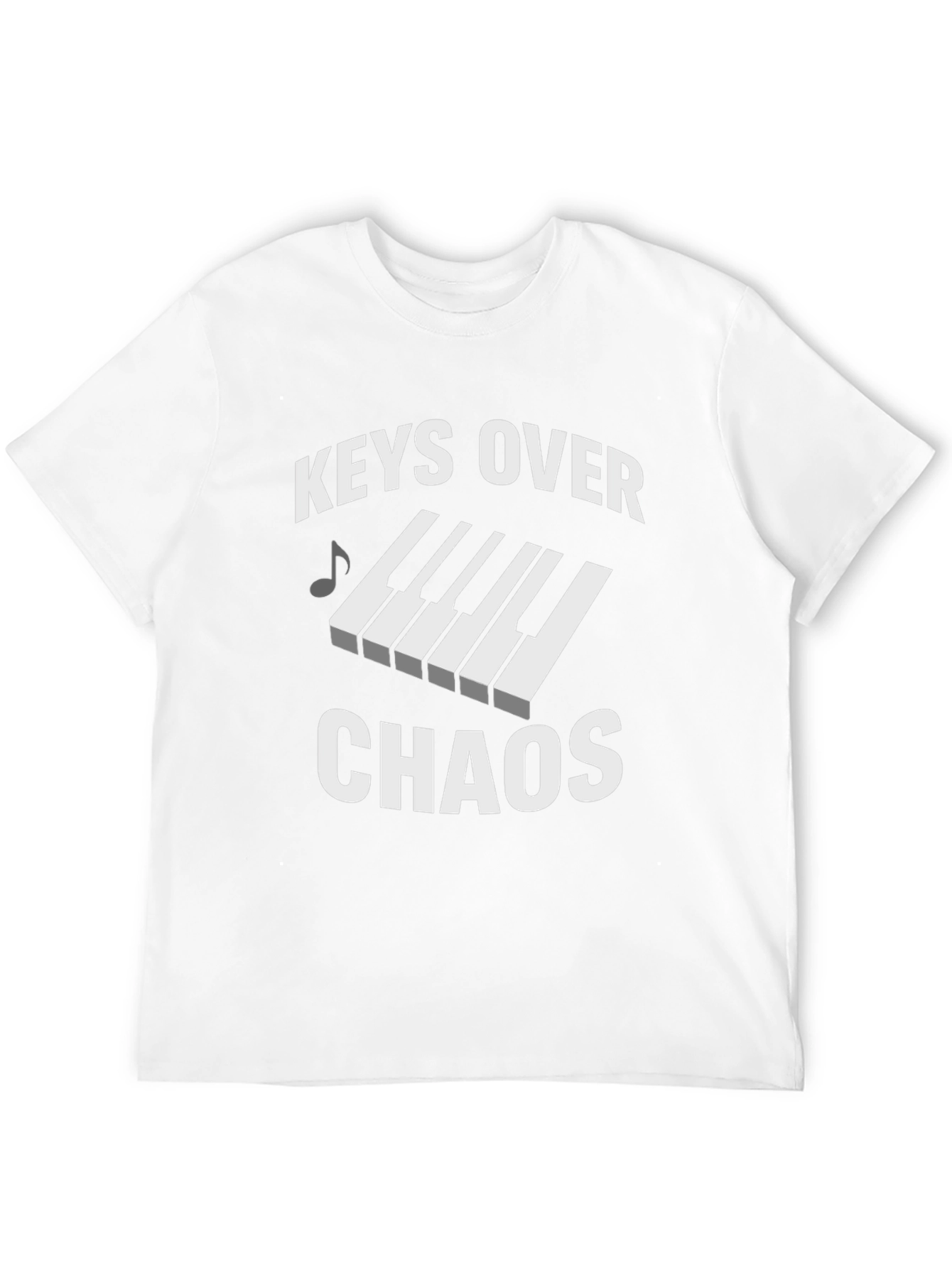 Keys Over Chaos Graphic T-Shirt
