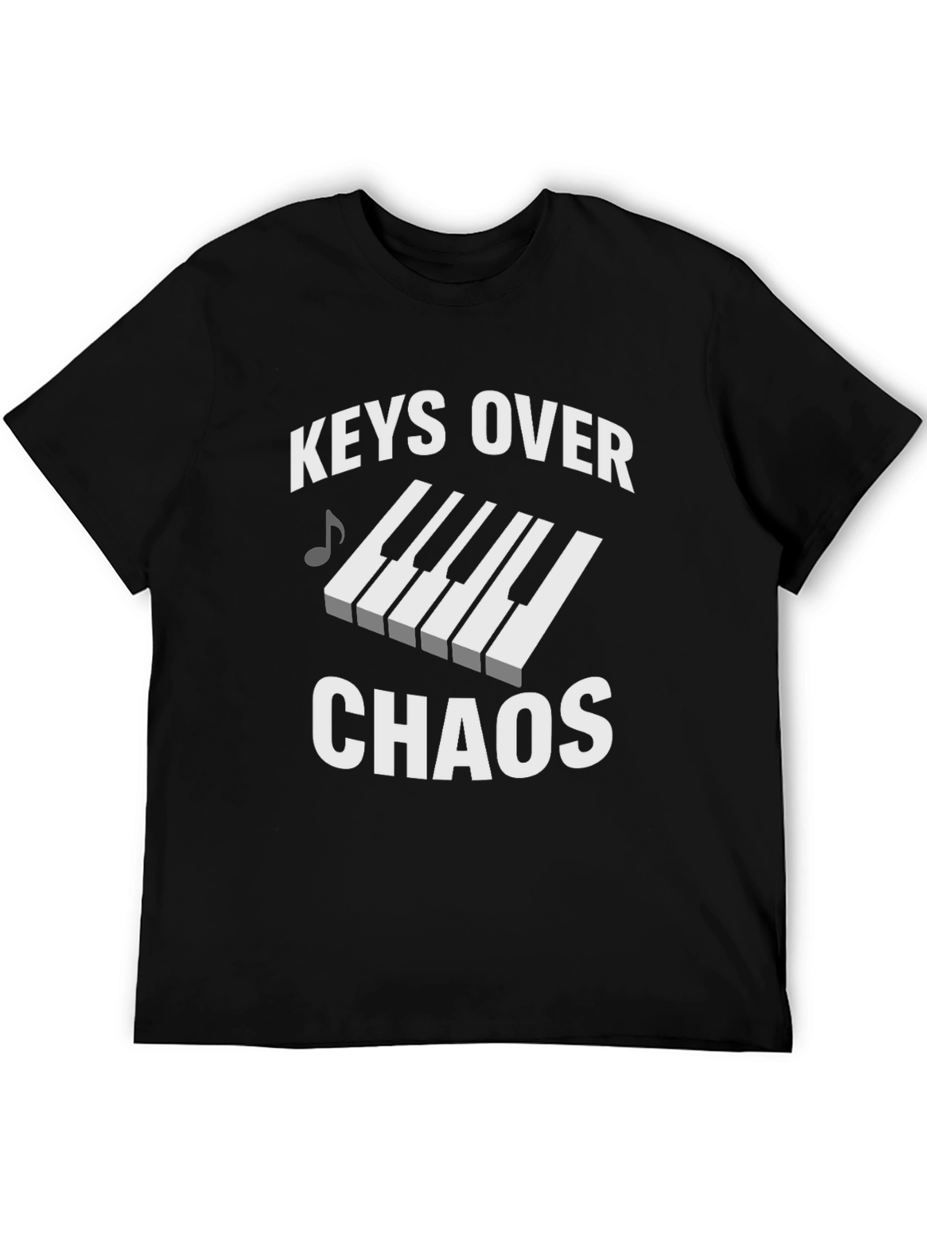 Keys Over Chaos Graphic T-Shirt