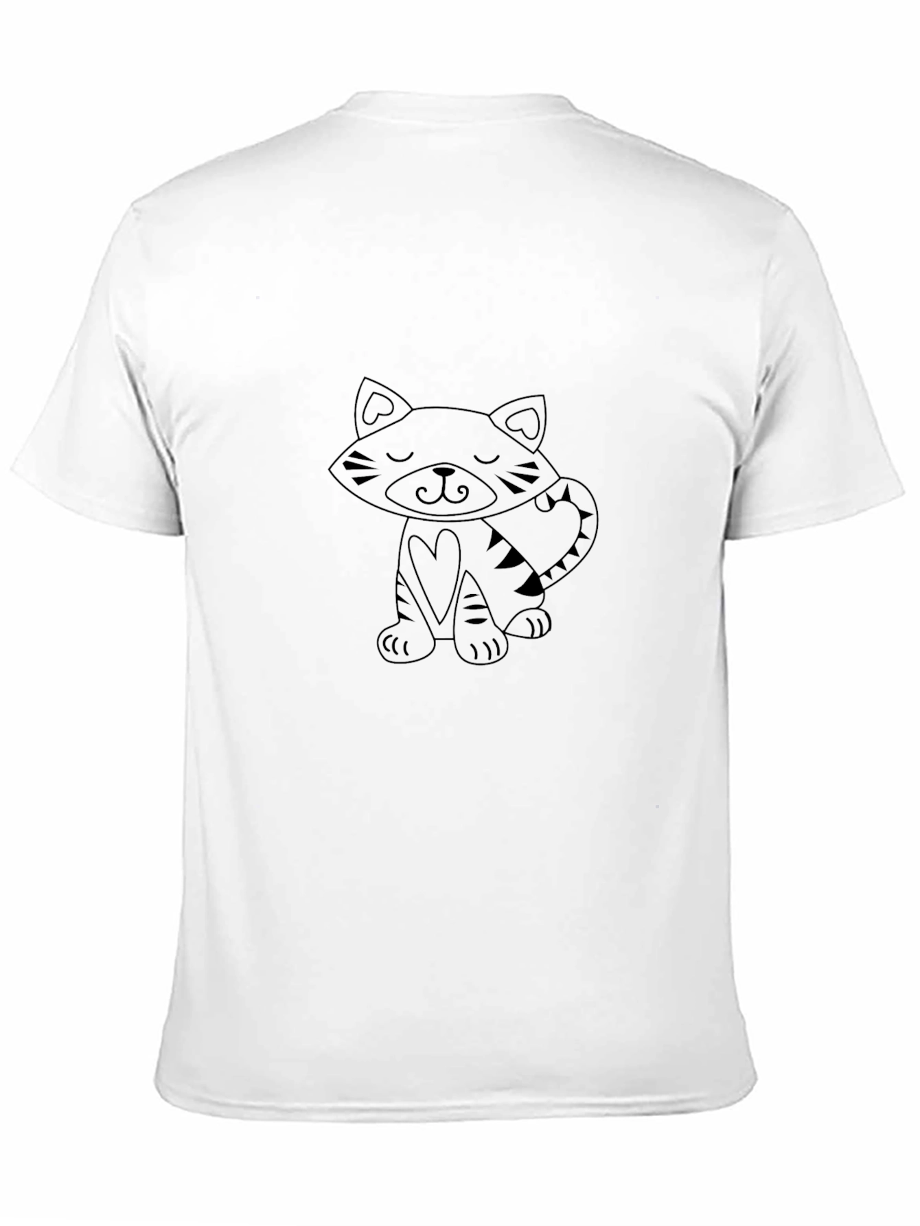 Black Cat Graphic T-Shirt - Casual Comfort