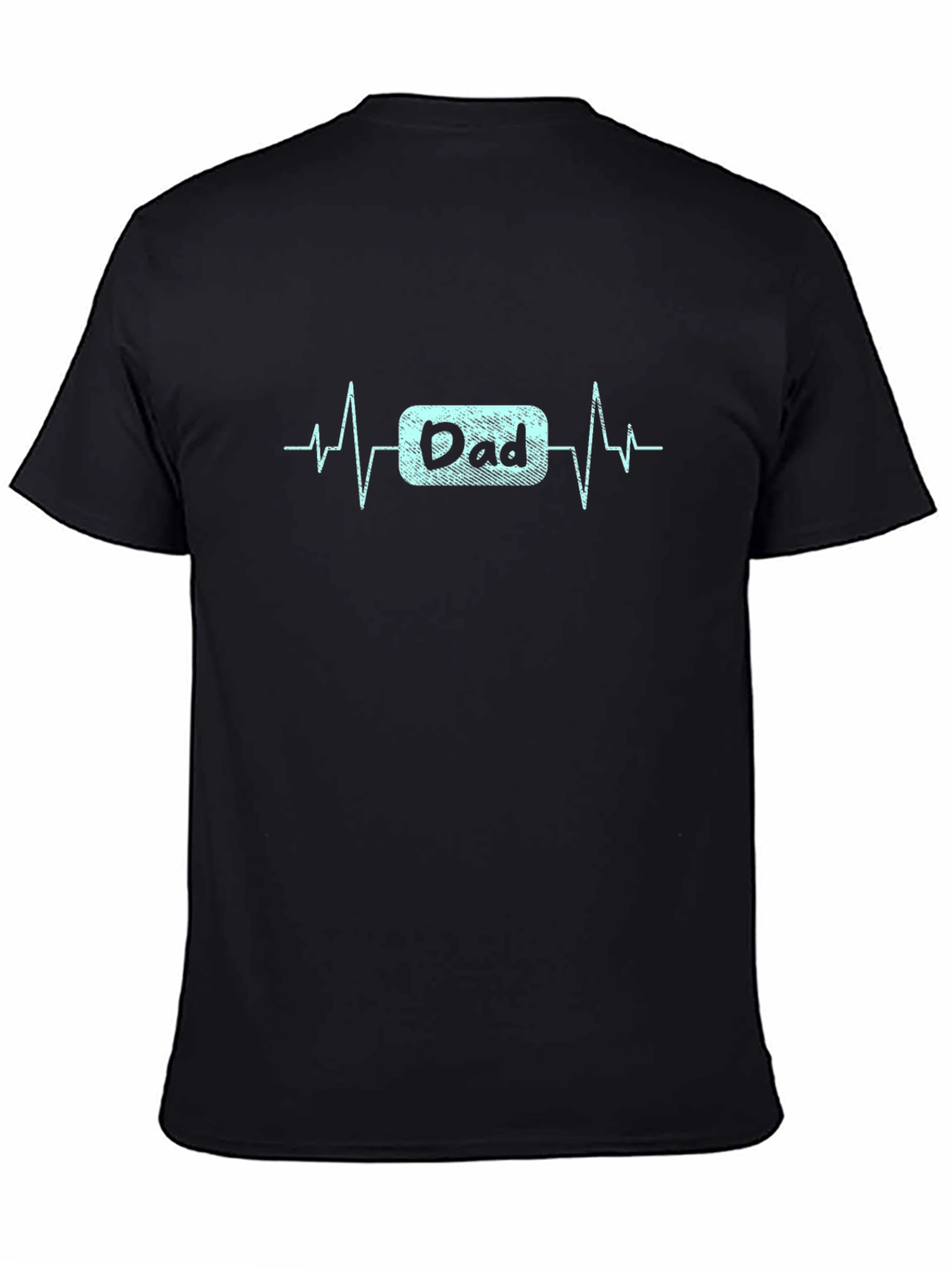 Dad Life Heartbeat T-Shirt - Stylish Fathers Day Gift