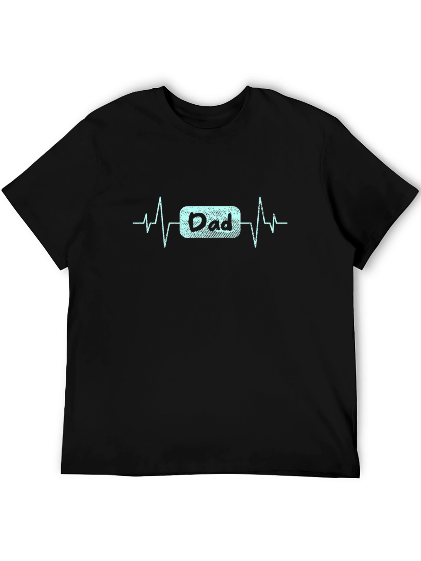Dad Life Heartbeat T-Shirt - Stylish Fathers Day Gift