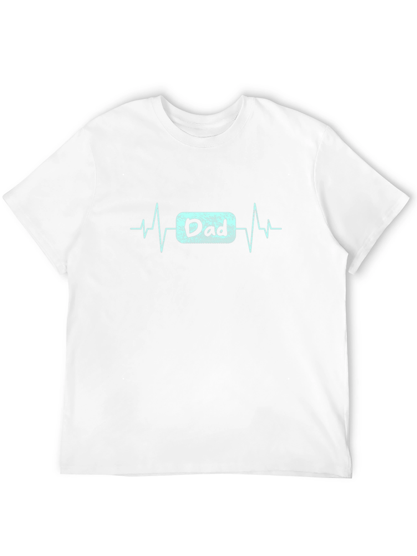 Dad Life Heartbeat T-Shirt - Stylish Fathers Day Gift