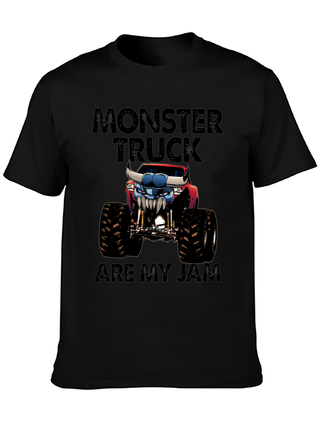 Monster Truck Are My Jam Graphic Tee