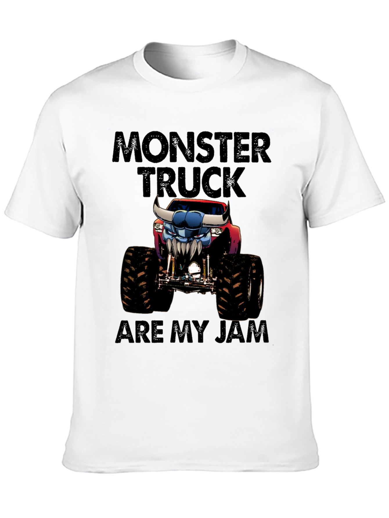 Monster Truck Are My Jam Graphic Tee