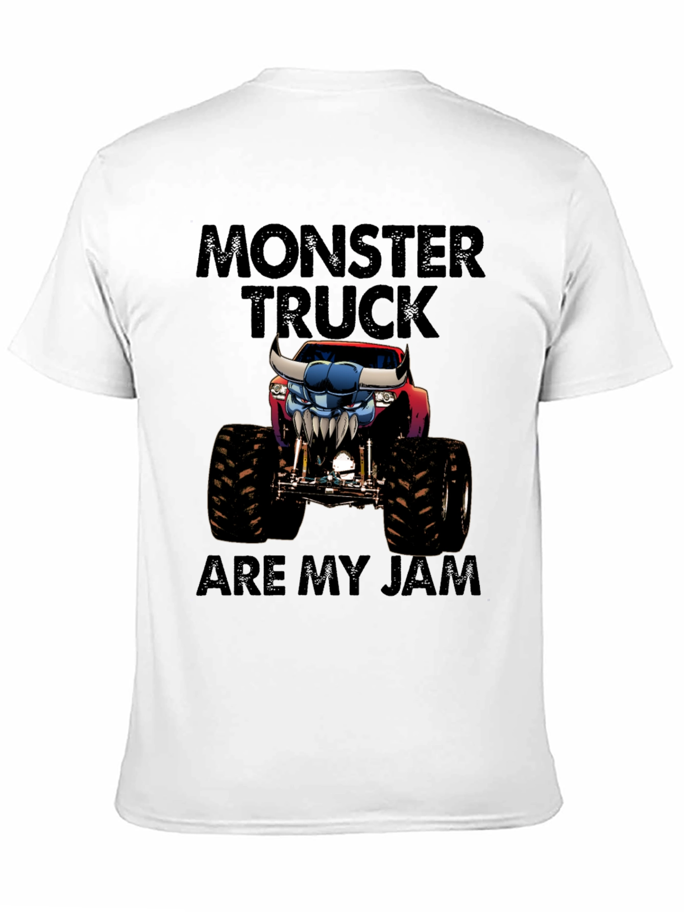 Monster Truck Are My Jam Graphic Tee