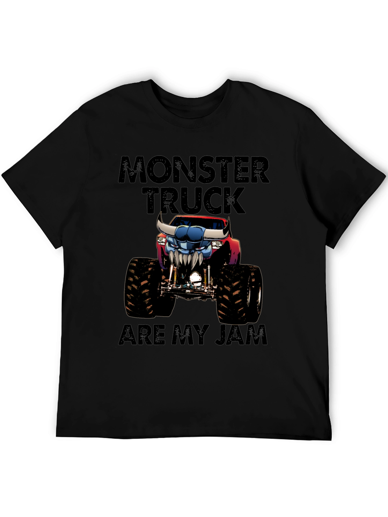 Monster Truck Are My Jam Graphic Tee