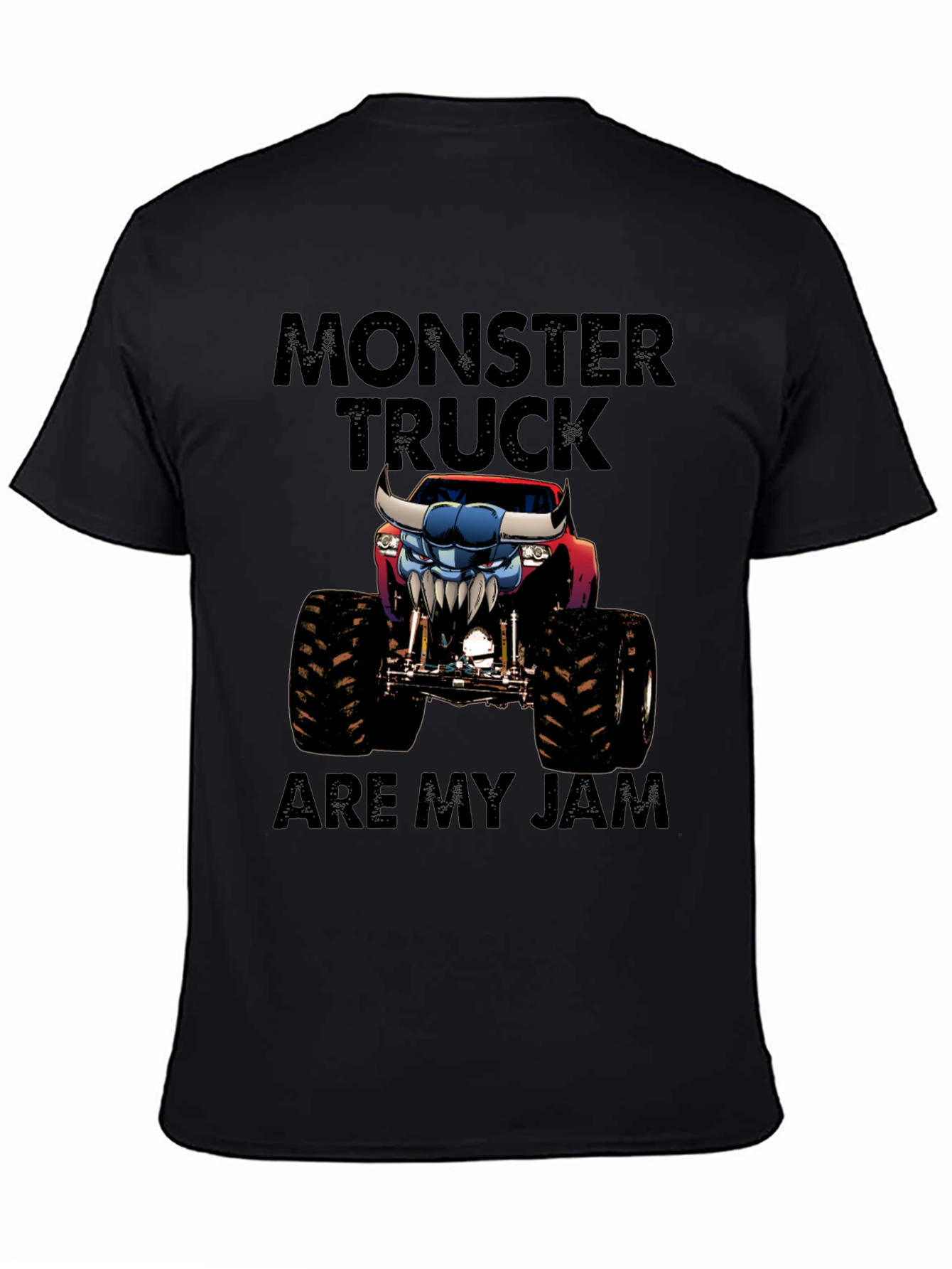 Monster Truck Are My Jam Graphic Tee