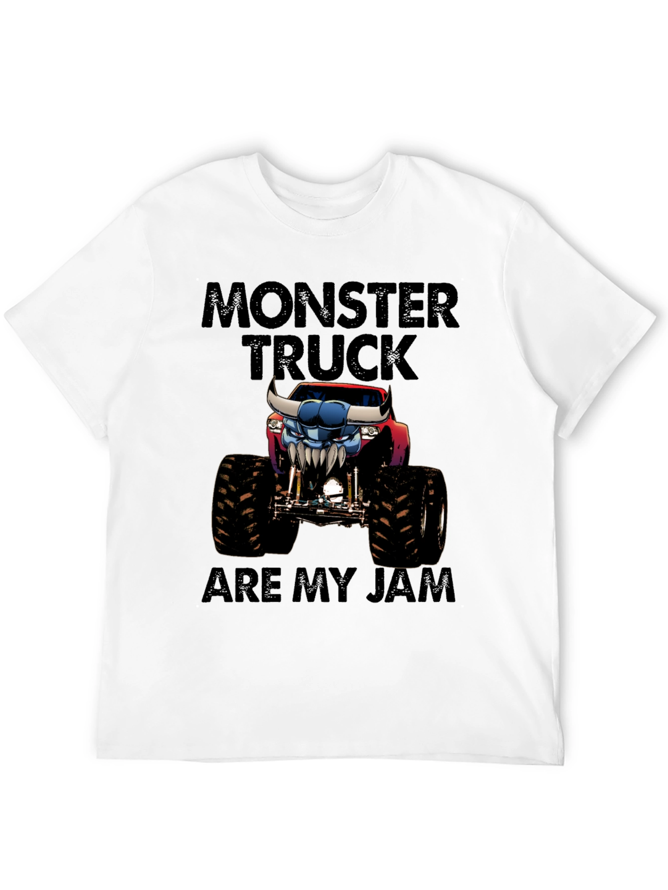 Monster Truck Are My Jam Graphic Tee
