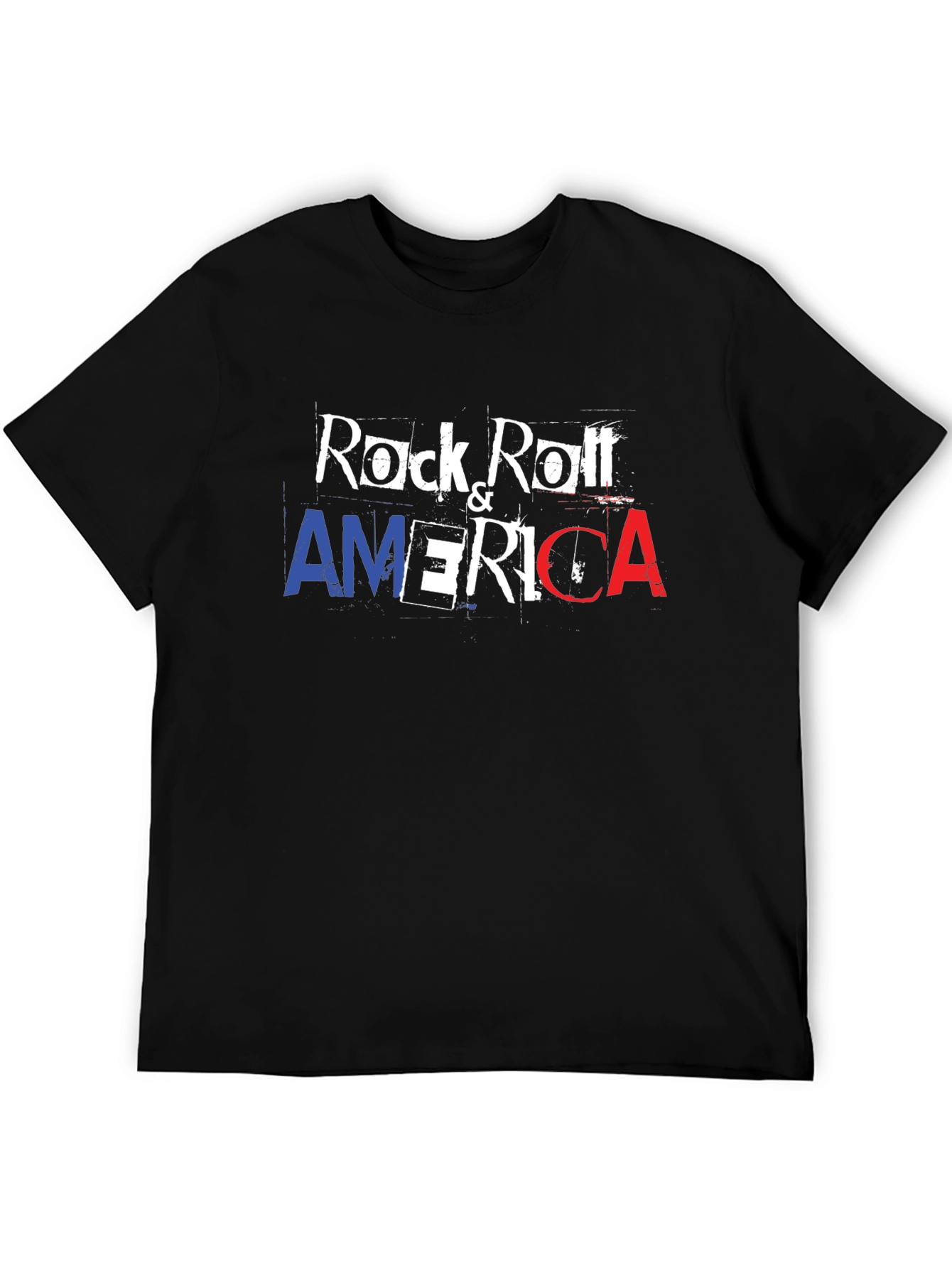 Rock & Roll America T-Shirt - Patriotic Graphic Tee