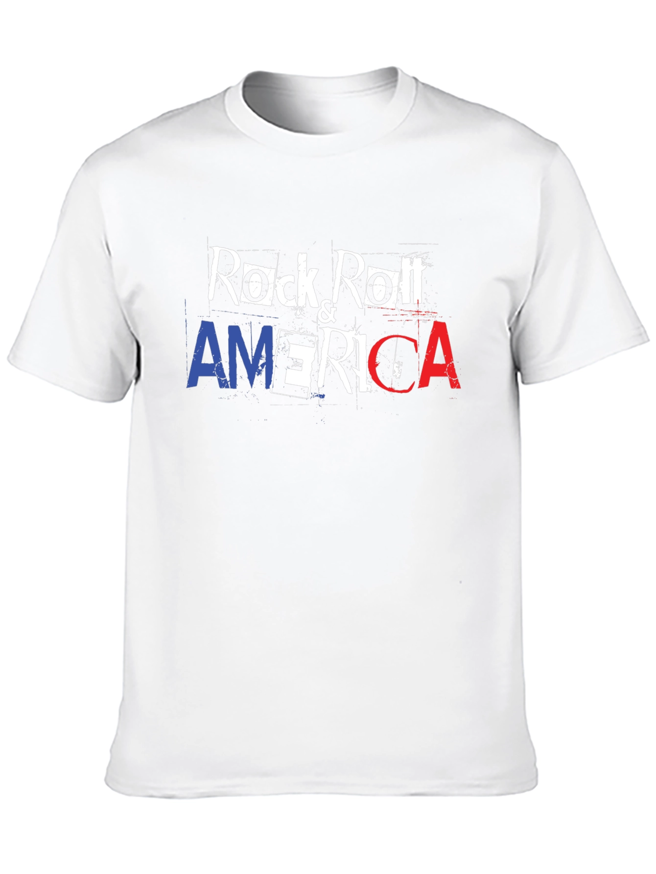 Rock & Roll America T-Shirt - Patriotic Graphic Tee