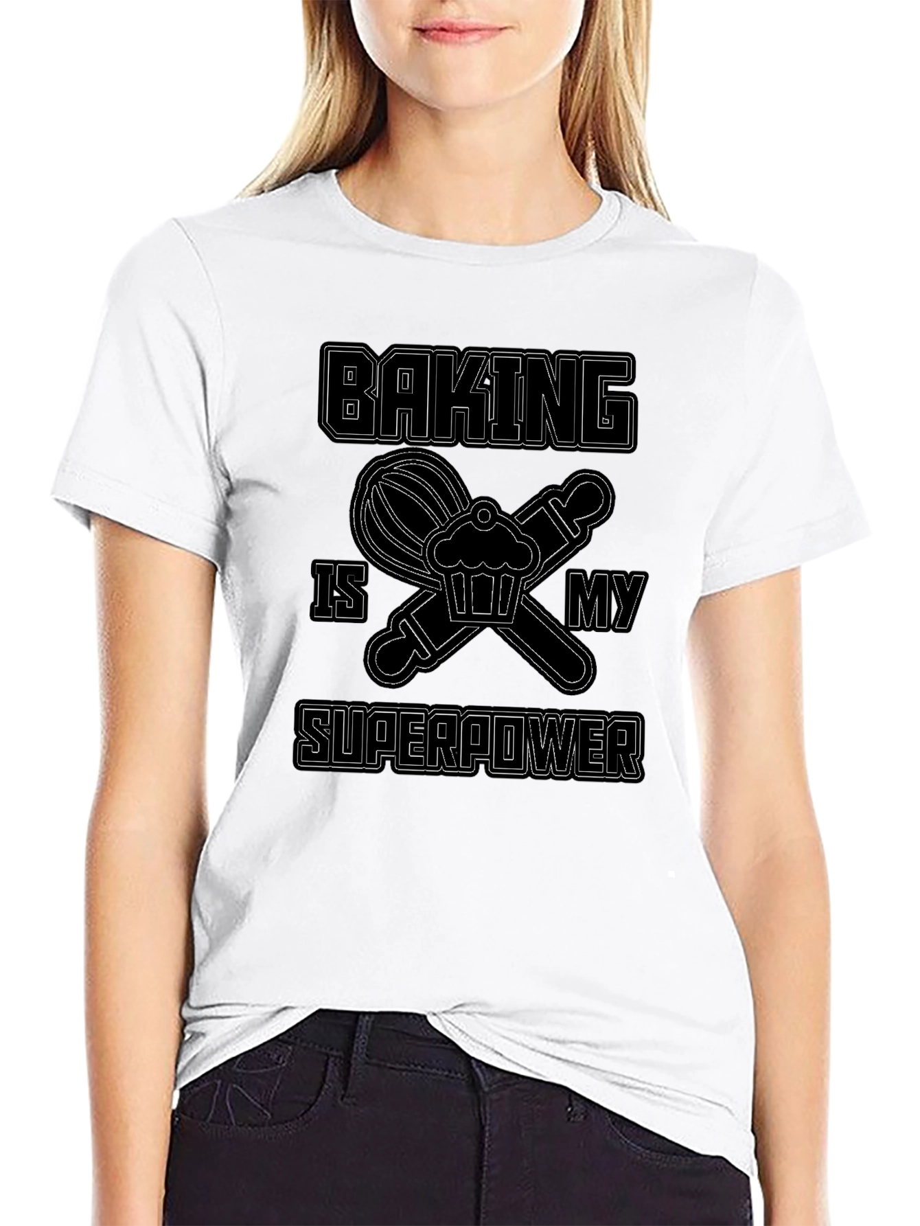 Baking is My Superpower Graphic Tee