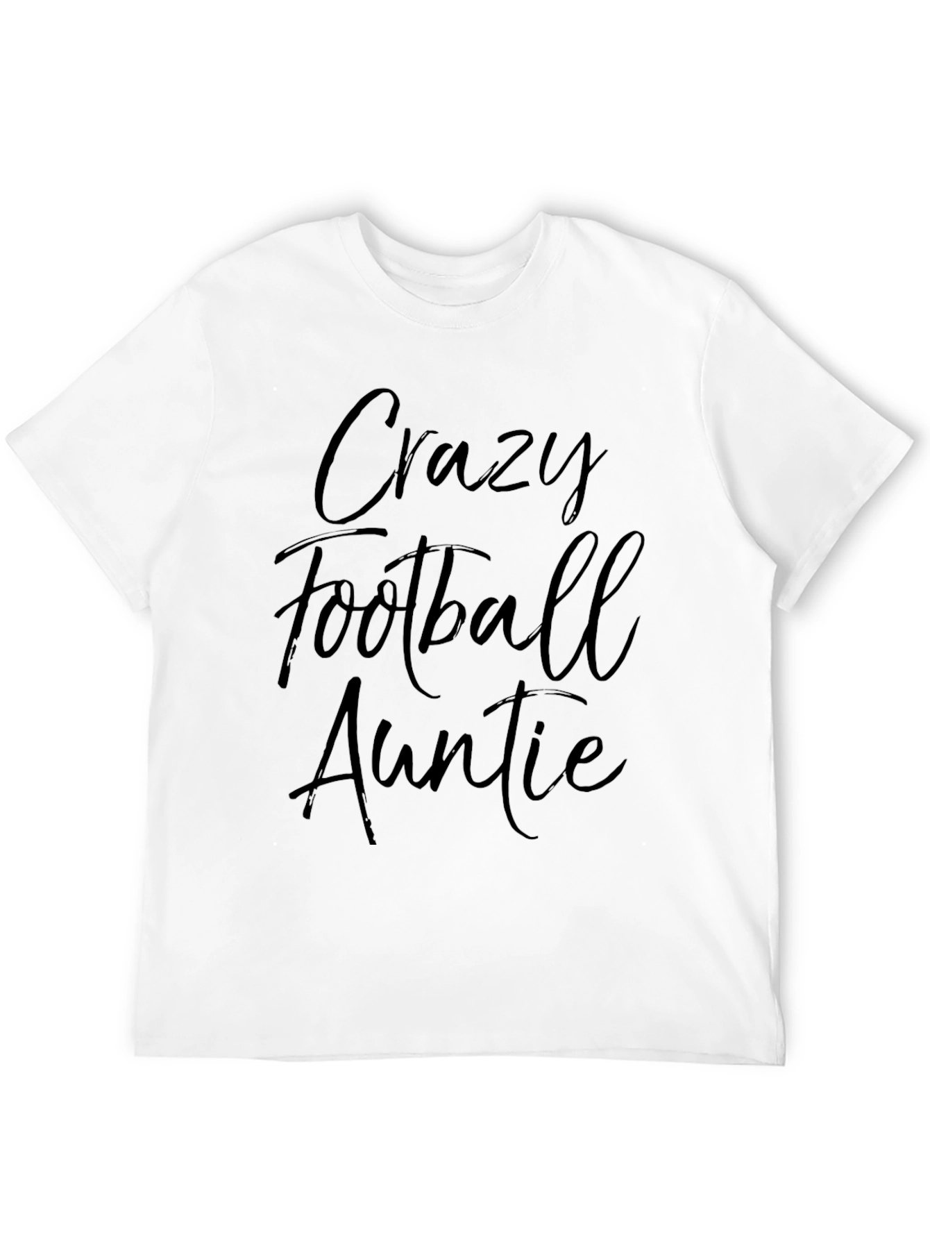 Crazy Football Auntie T-Shirt