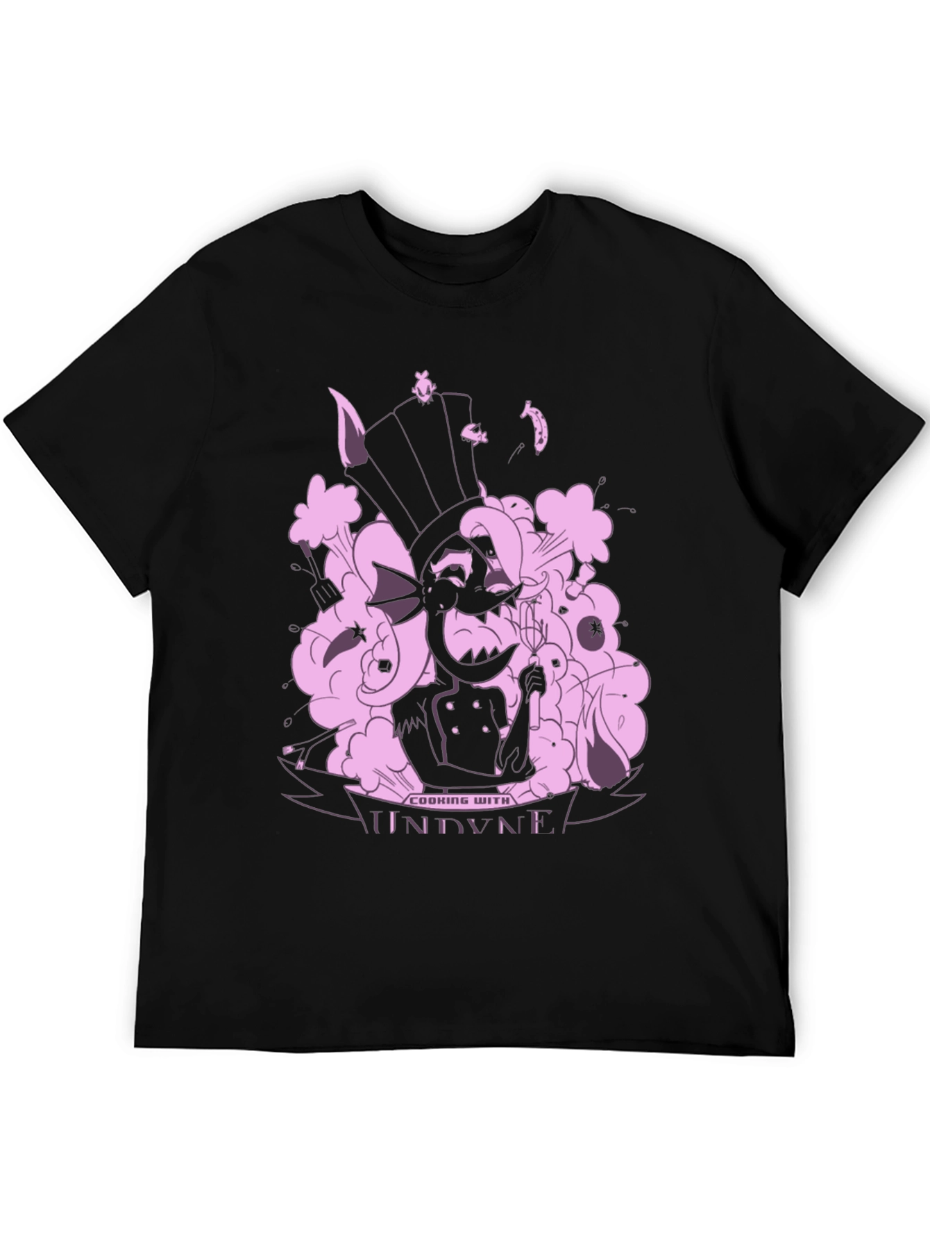 Undertale Undyne Cooking T-Shirt