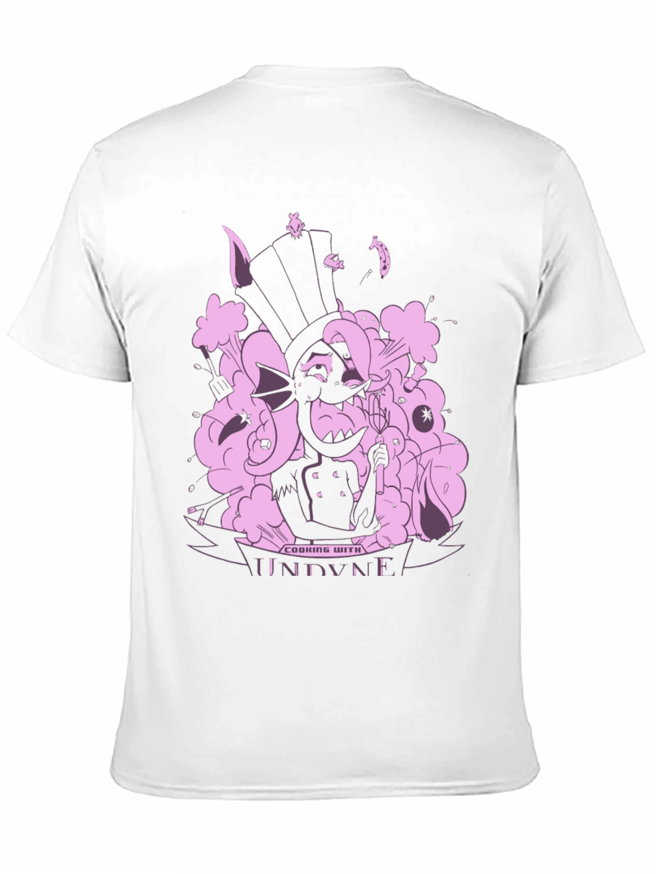 Undertale Undyne Cooking T-Shirt