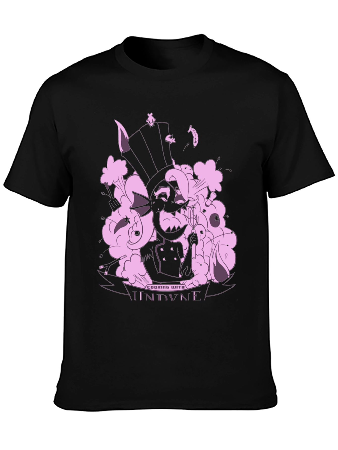Undertale Undyne Cooking T-Shirt
