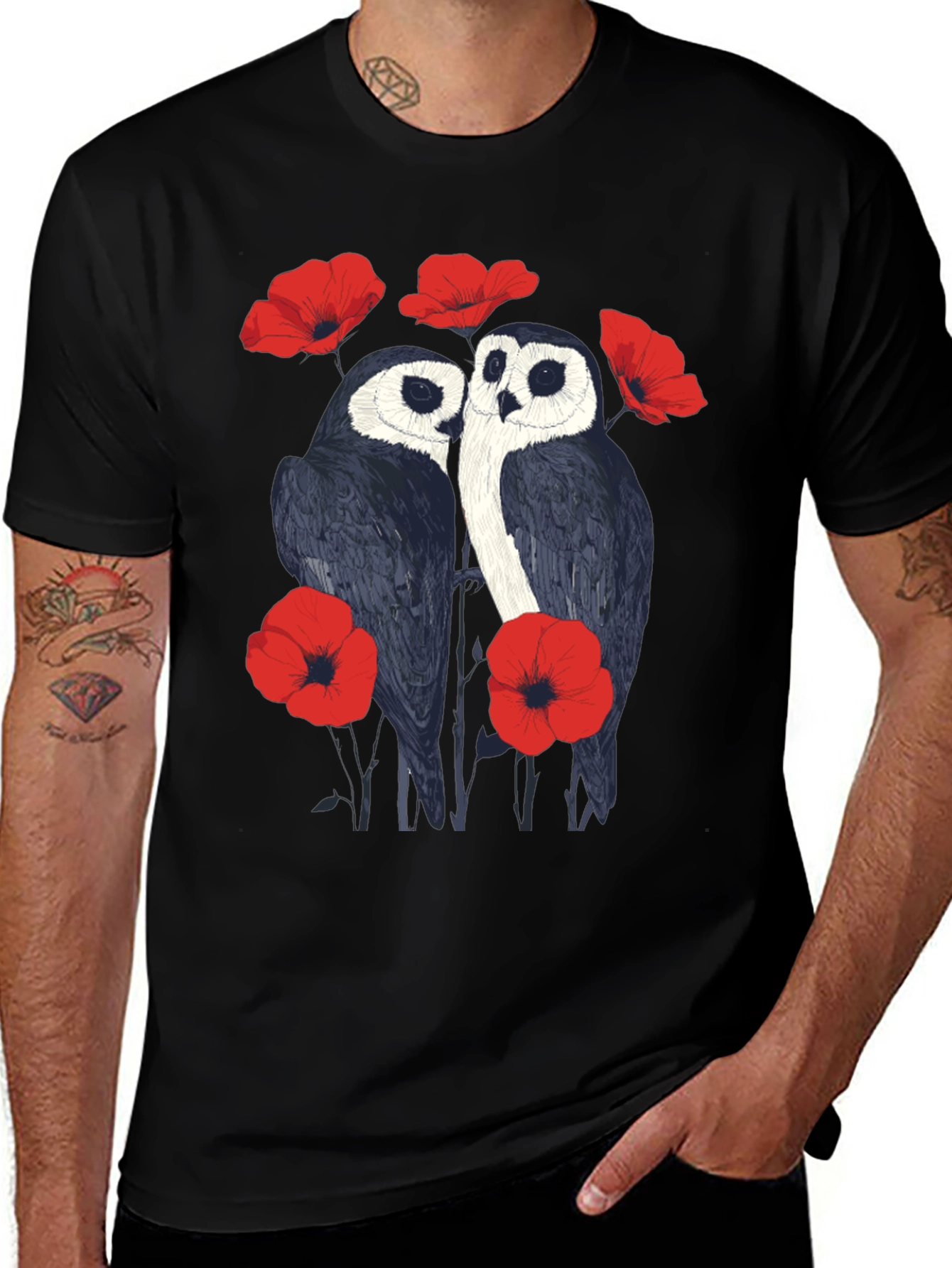 Owl & Poppy Graphic Tee