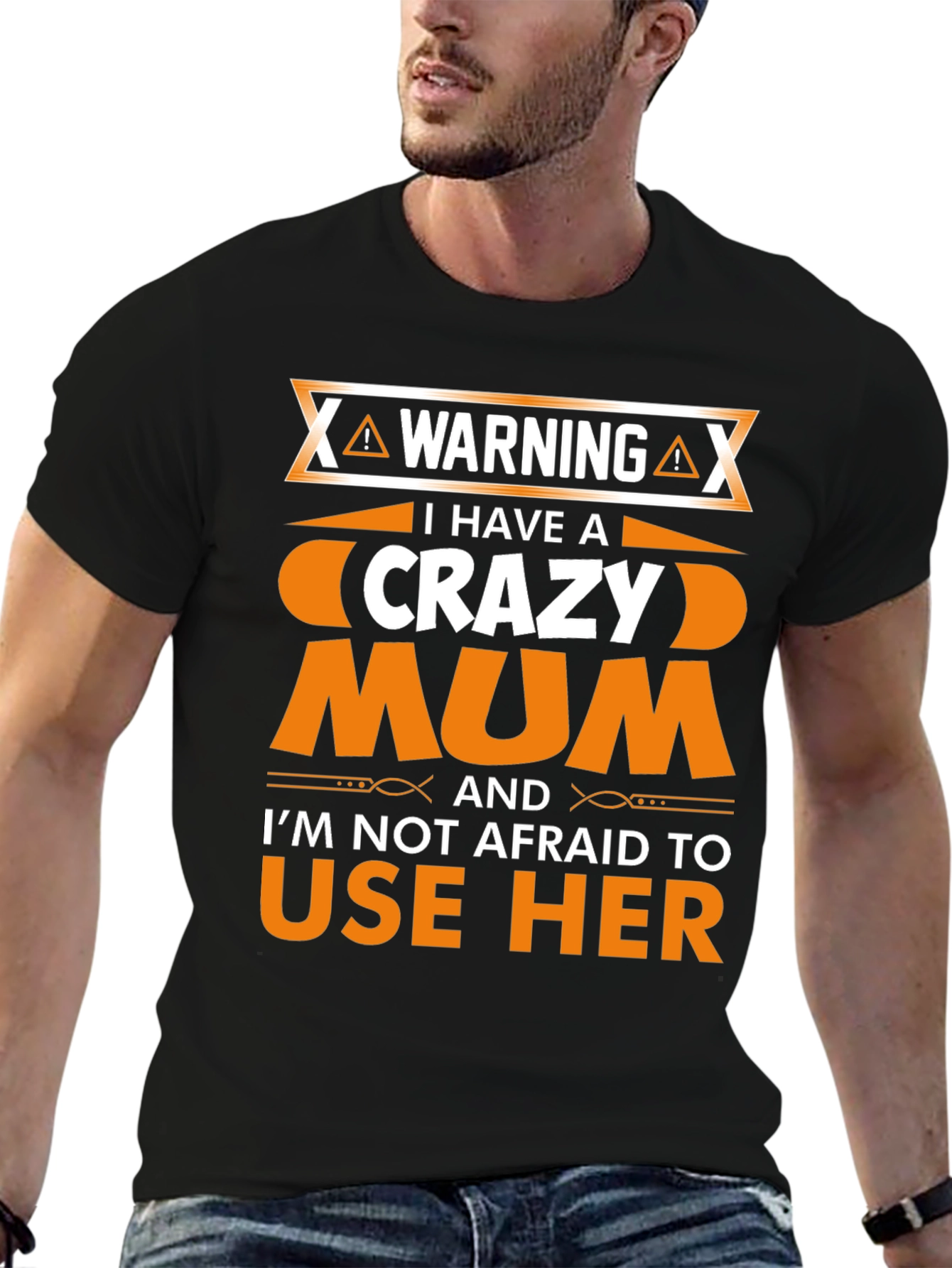 Warning Crazy Mum T-Shirt