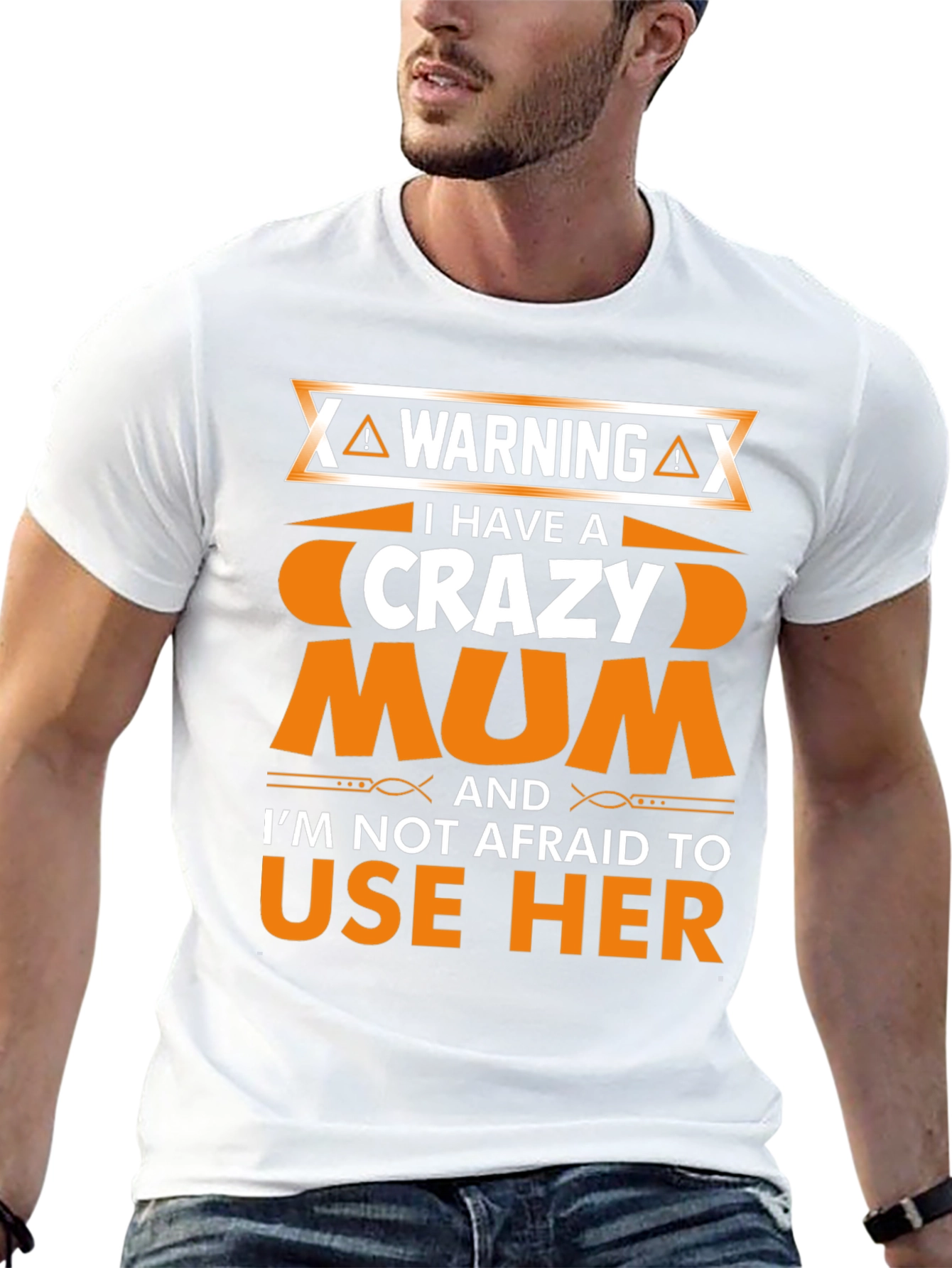 Warning Crazy Mum T-Shirt