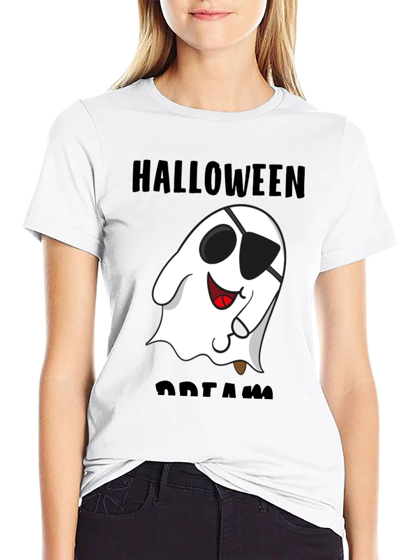 Halloween Ghost Pirate T-Shirt