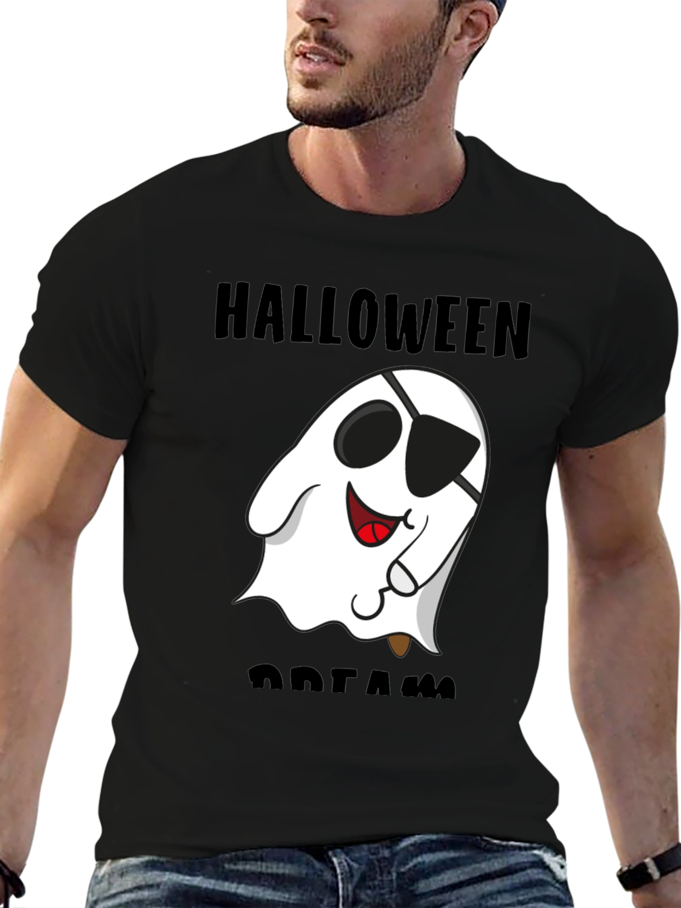 Halloween Ghost Pirate T-Shirt