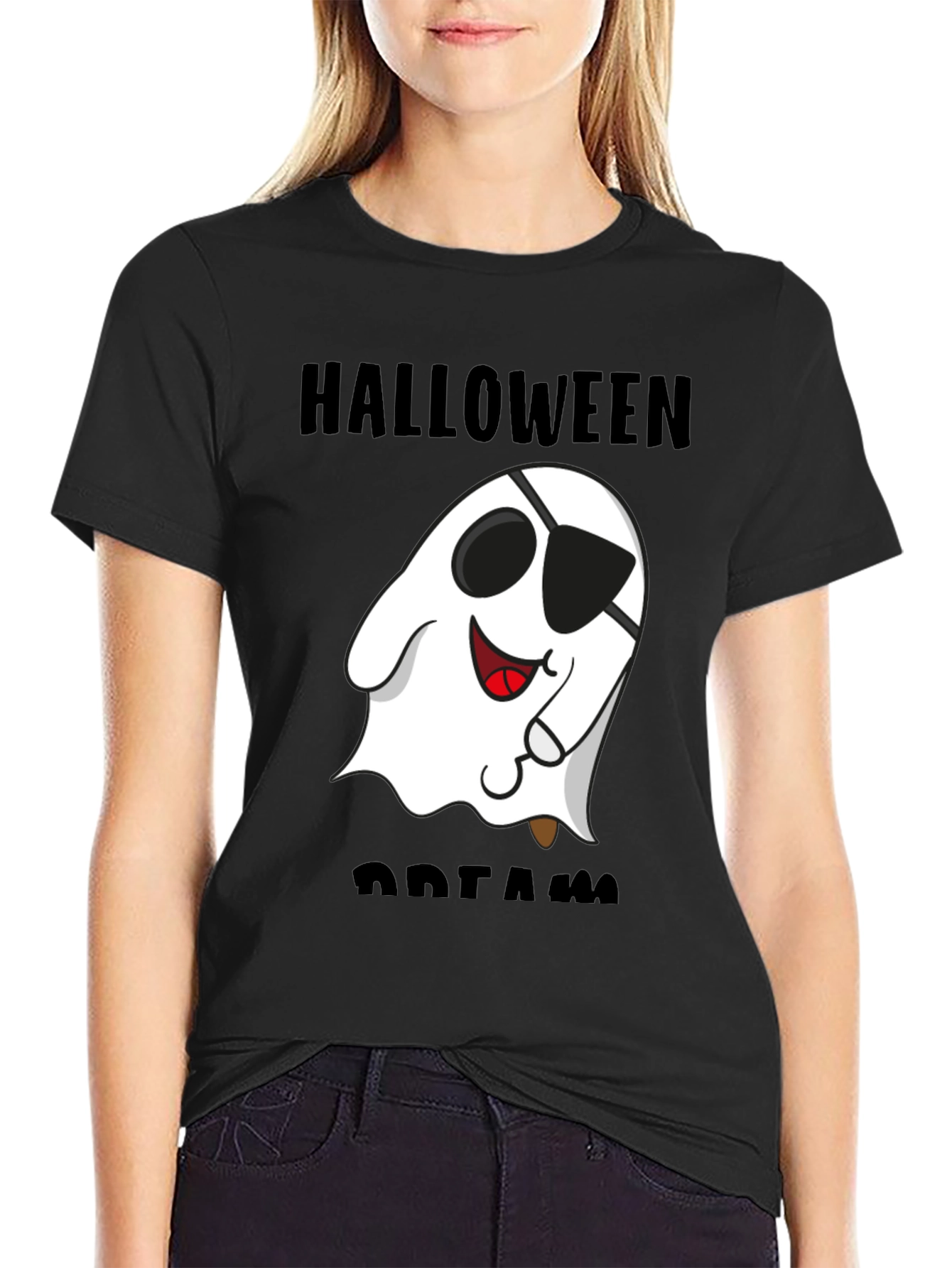 Halloween Ghost Pirate T-Shirt