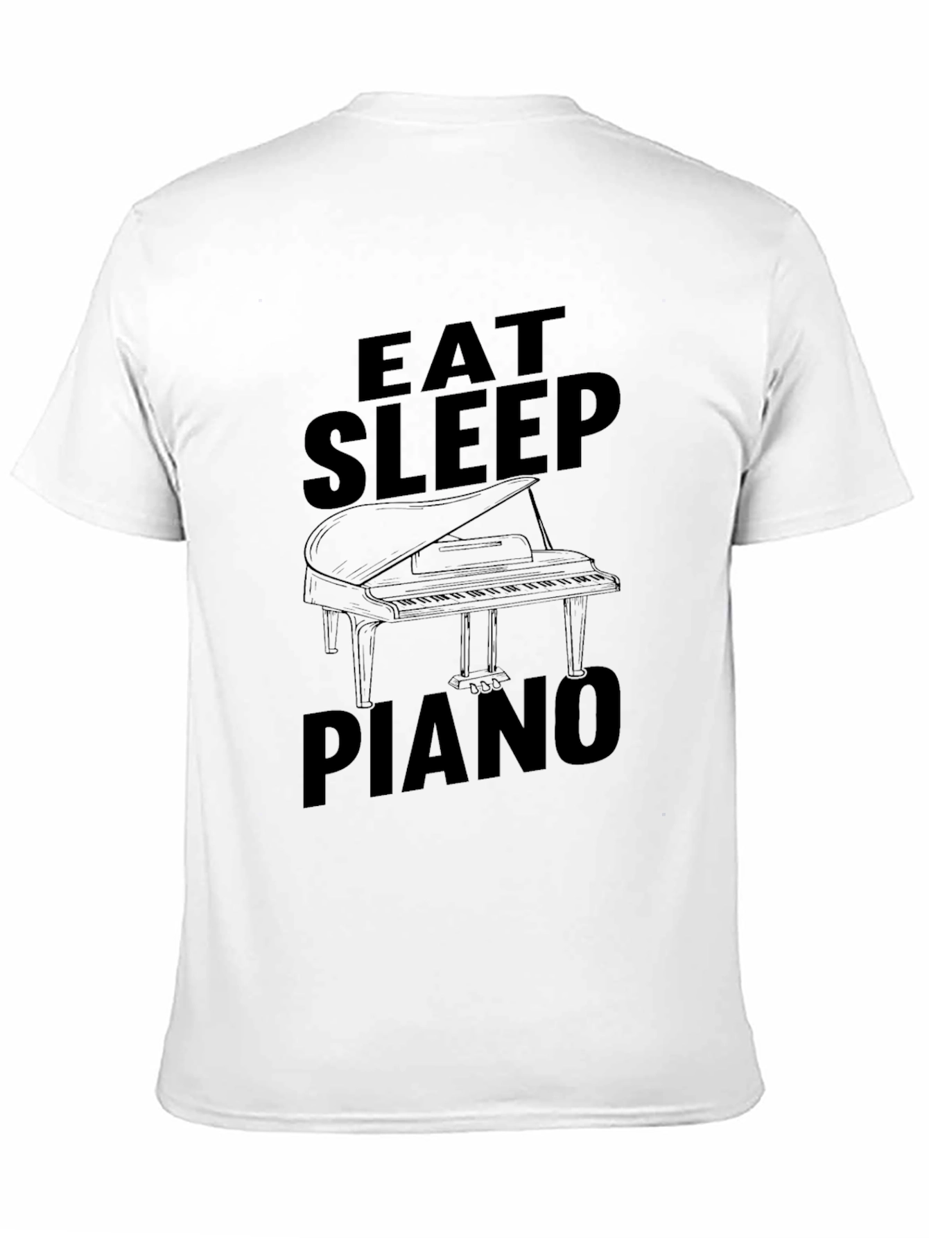 Eat Sleep Piano T-Shirt - Musicians Tee