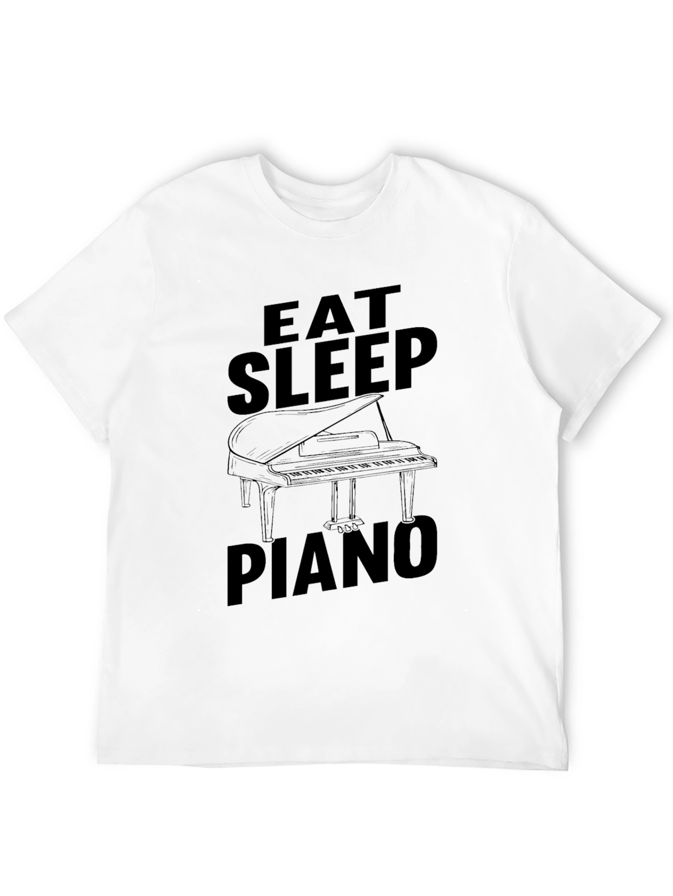 Eat Sleep Piano T-Shirt - Musicians Tee