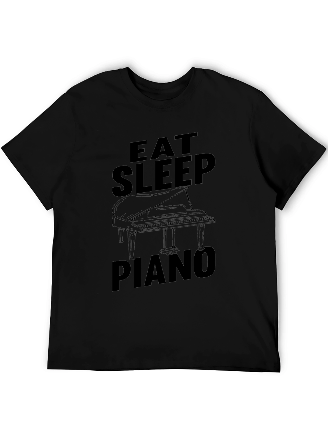 Eat Sleep Piano T-Shirt - Musicians Tee