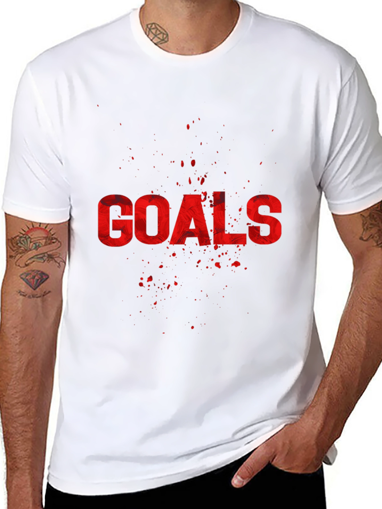 Goals T-Shirt - Motivational Graphic Tee