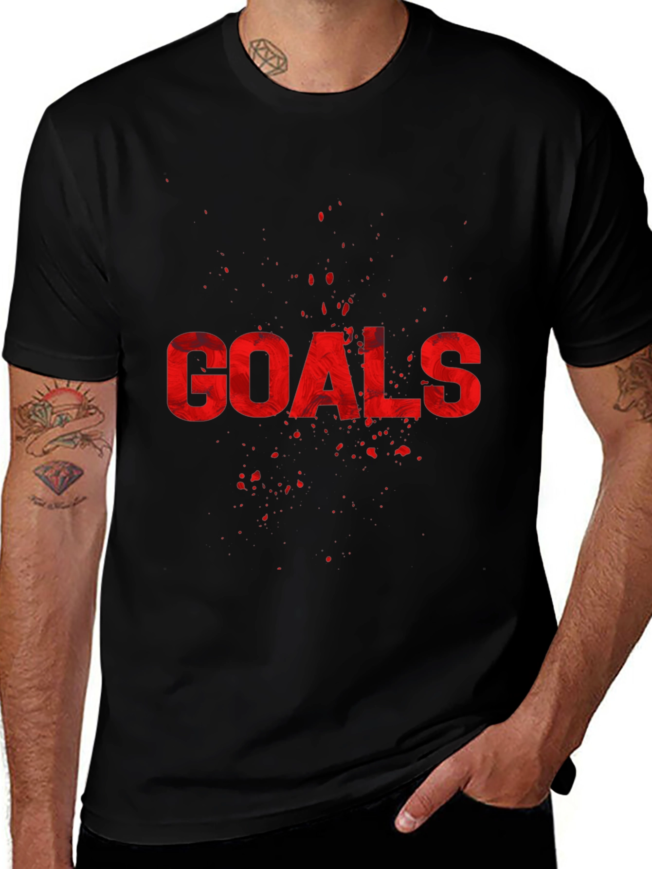 Goals T-Shirt - Motivational Graphic Tee