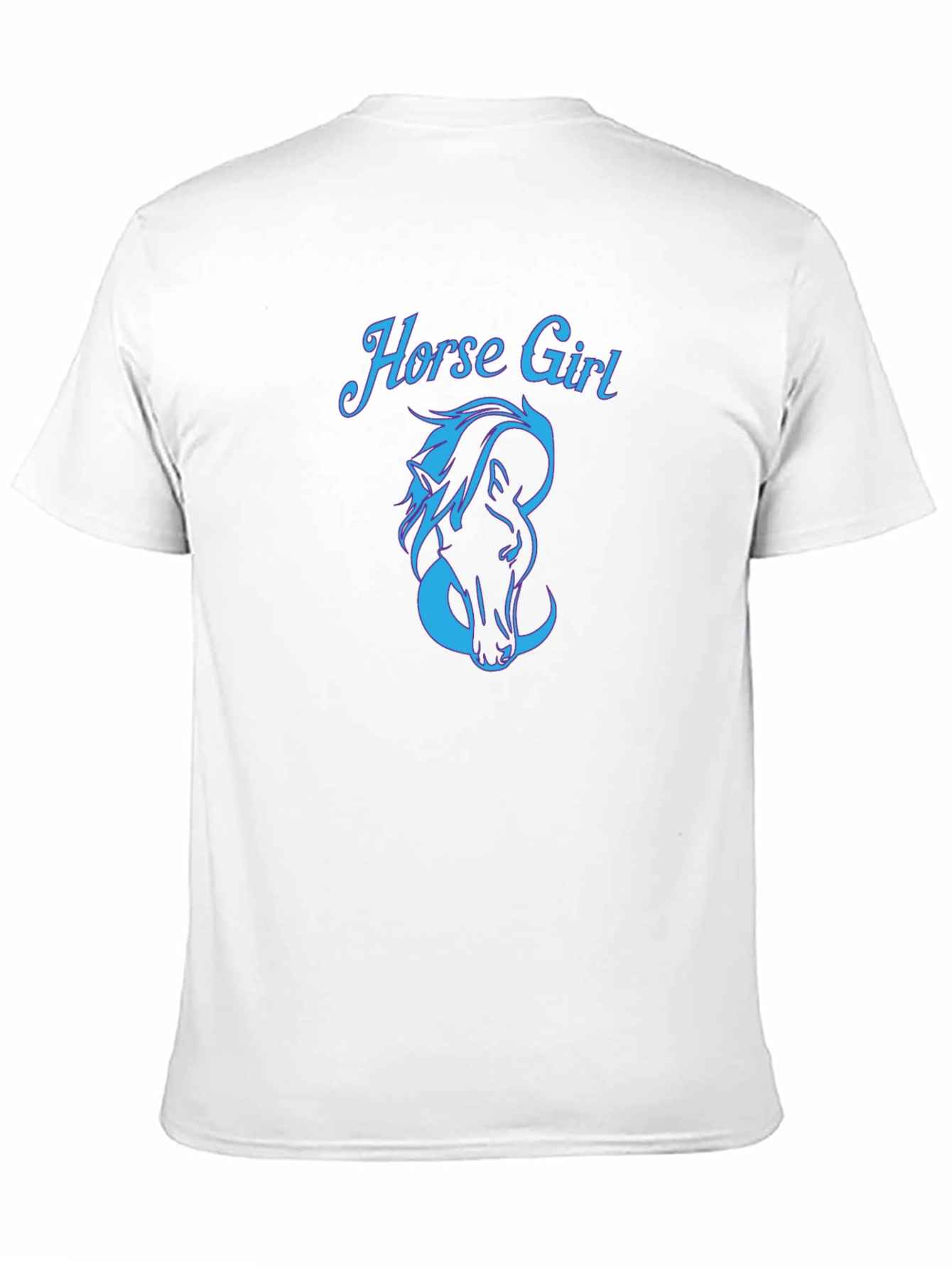Horse Girl Graphic Tee - Stylish Unisex T-Shirt