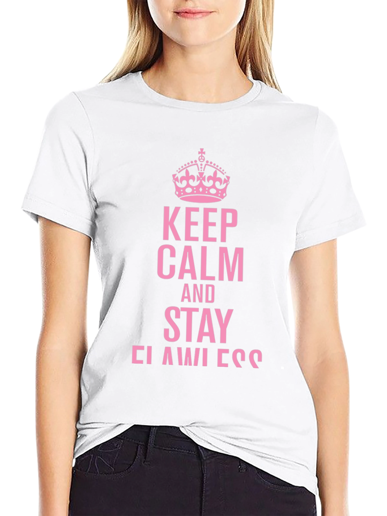Keep Calm and Stay Flawless Tee