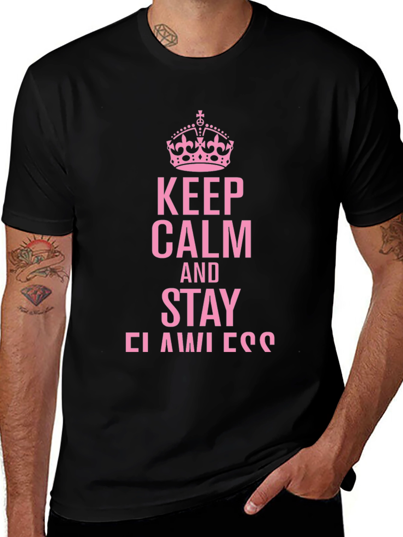 Keep Calm and Stay Flawless Tee