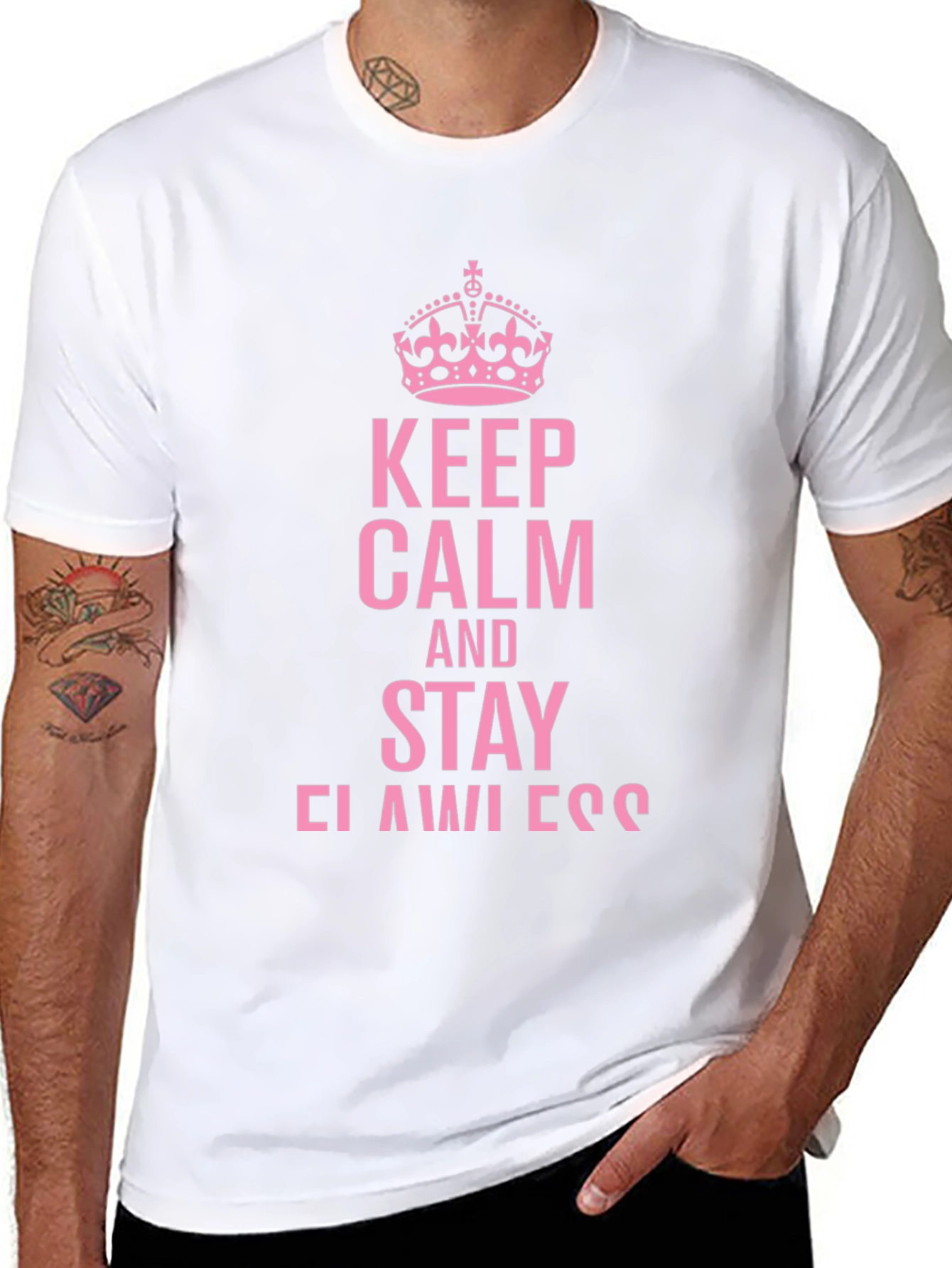 Keep Calm and Stay Flawless Tee