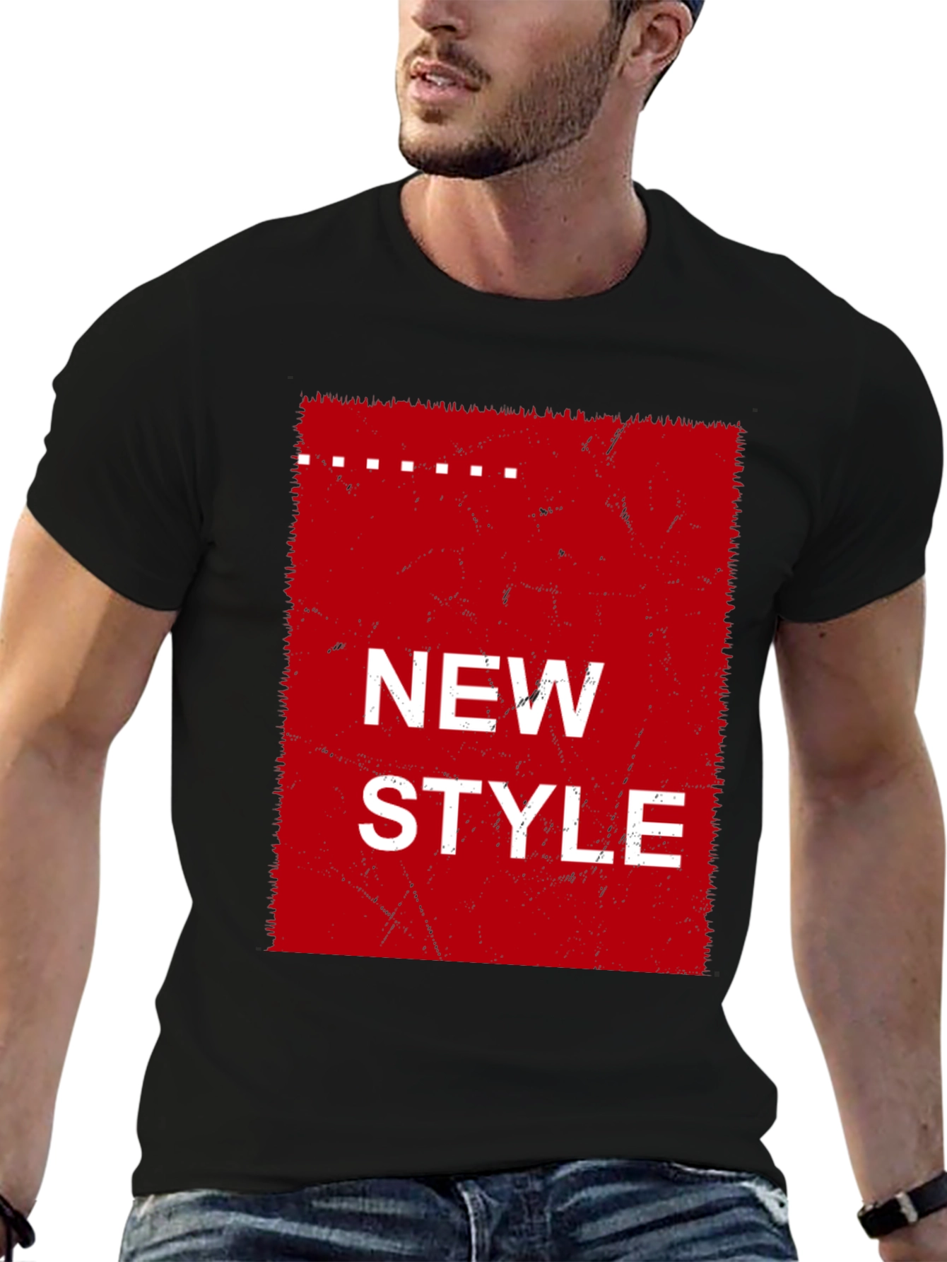 New Style Black T-Shirt