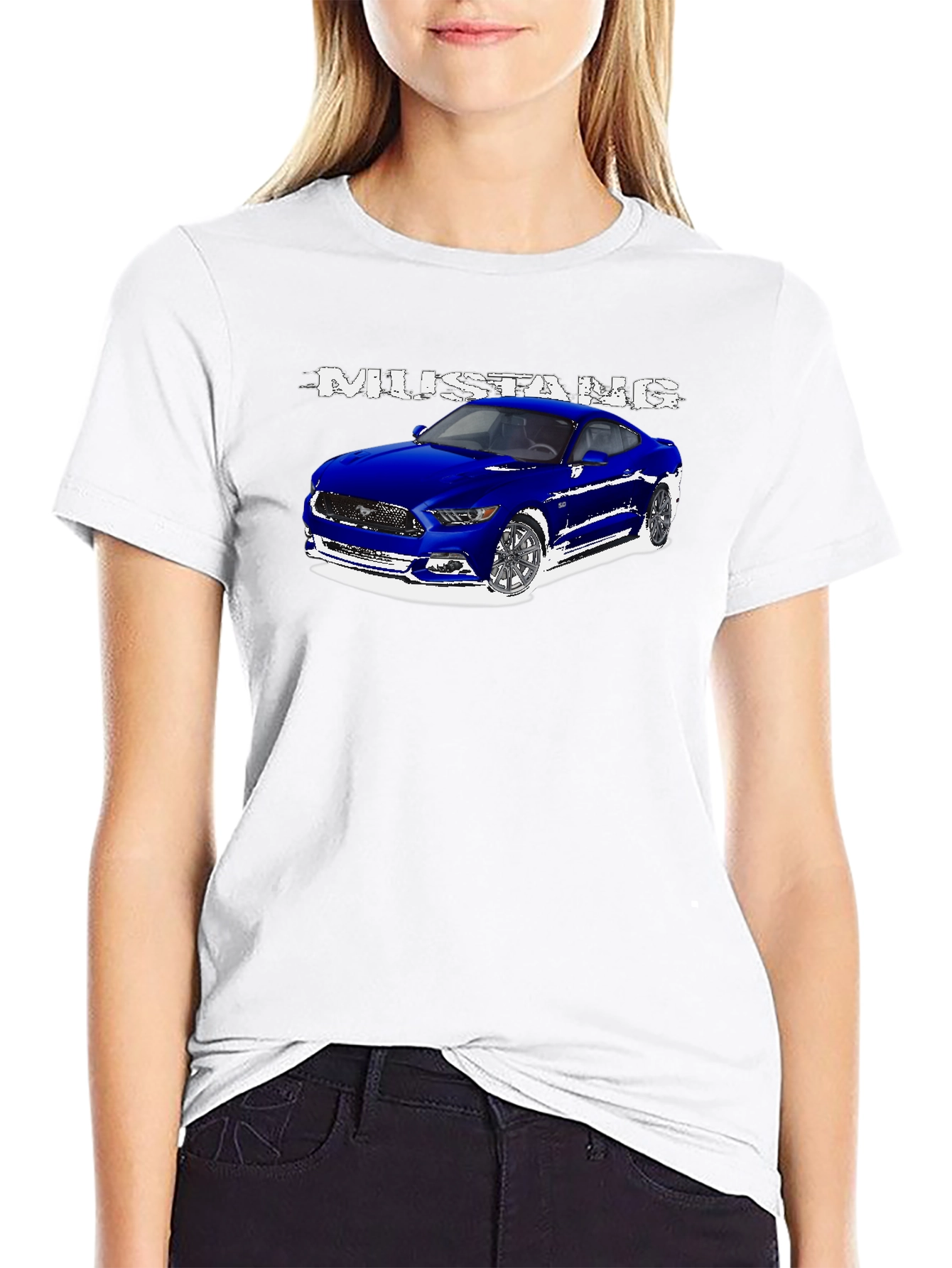 Mustang Car Graphic T-Shirt