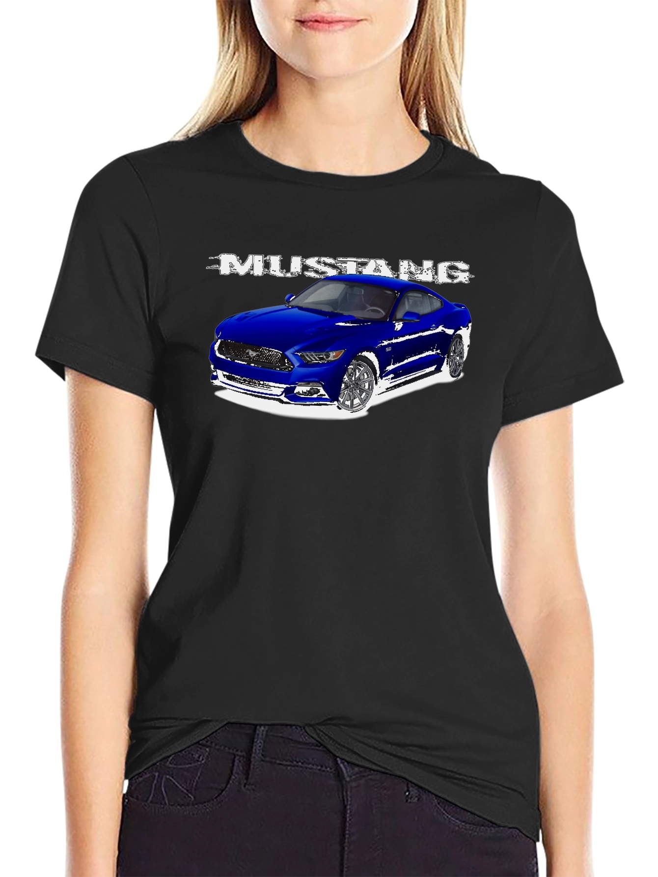 Mustang Car Graphic T-Shirt