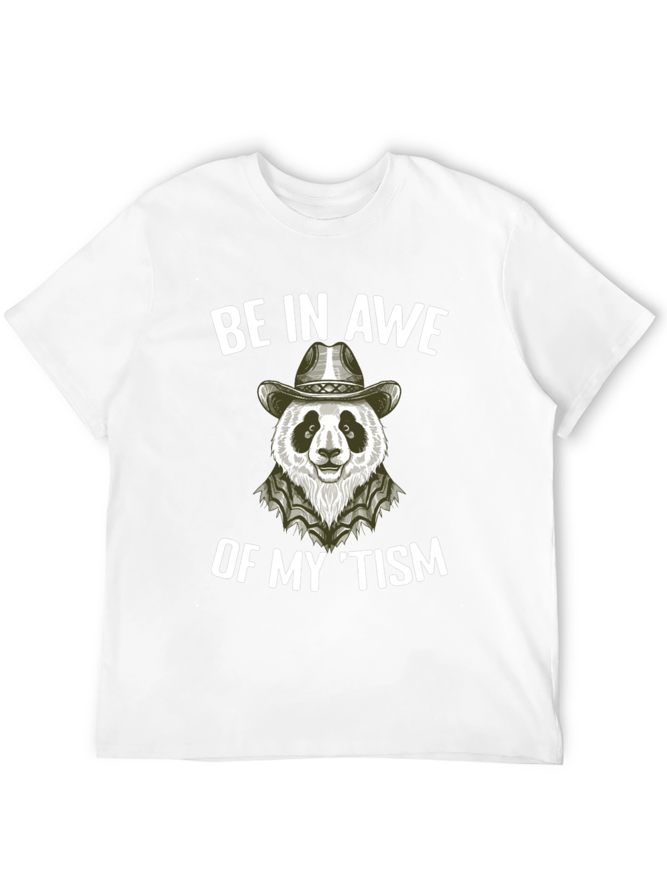 Be in Awe Panda Cowboy T-Shirt