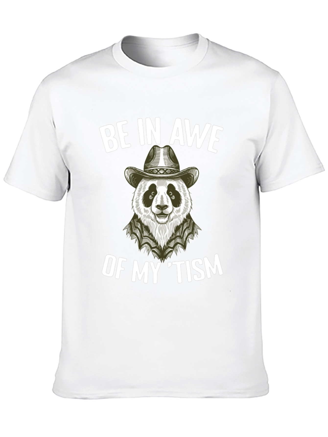 Be in Awe Panda Cowboy T-Shirt