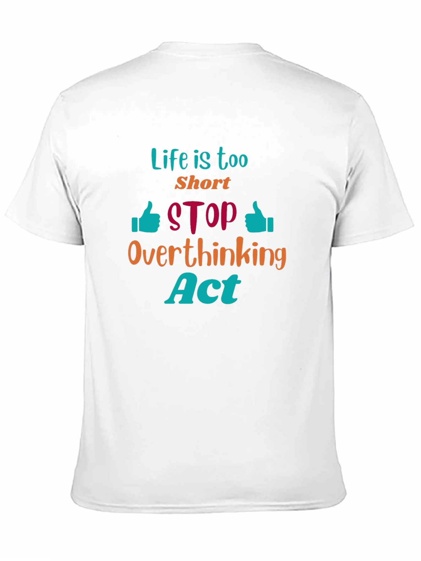 Life is Too Short Graphic Tee - Black